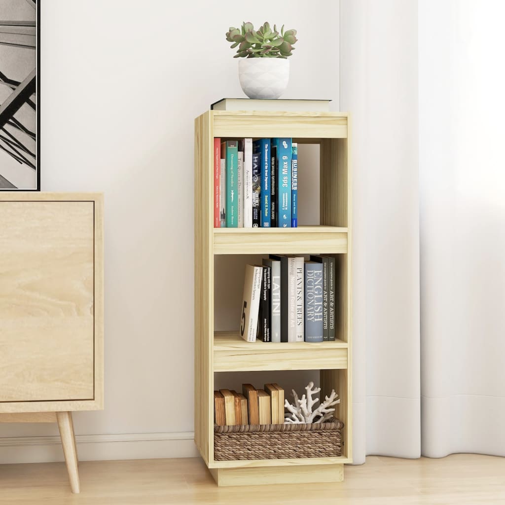 Bookshelf/room divider 40x35x103 cm solid pine