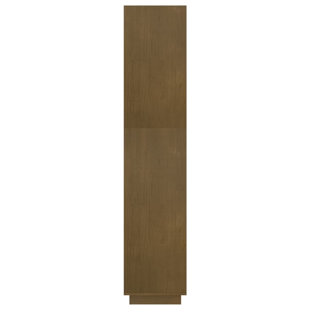 Bookcase/Room Divider Honey Brown 60x35x167 Solid Pine