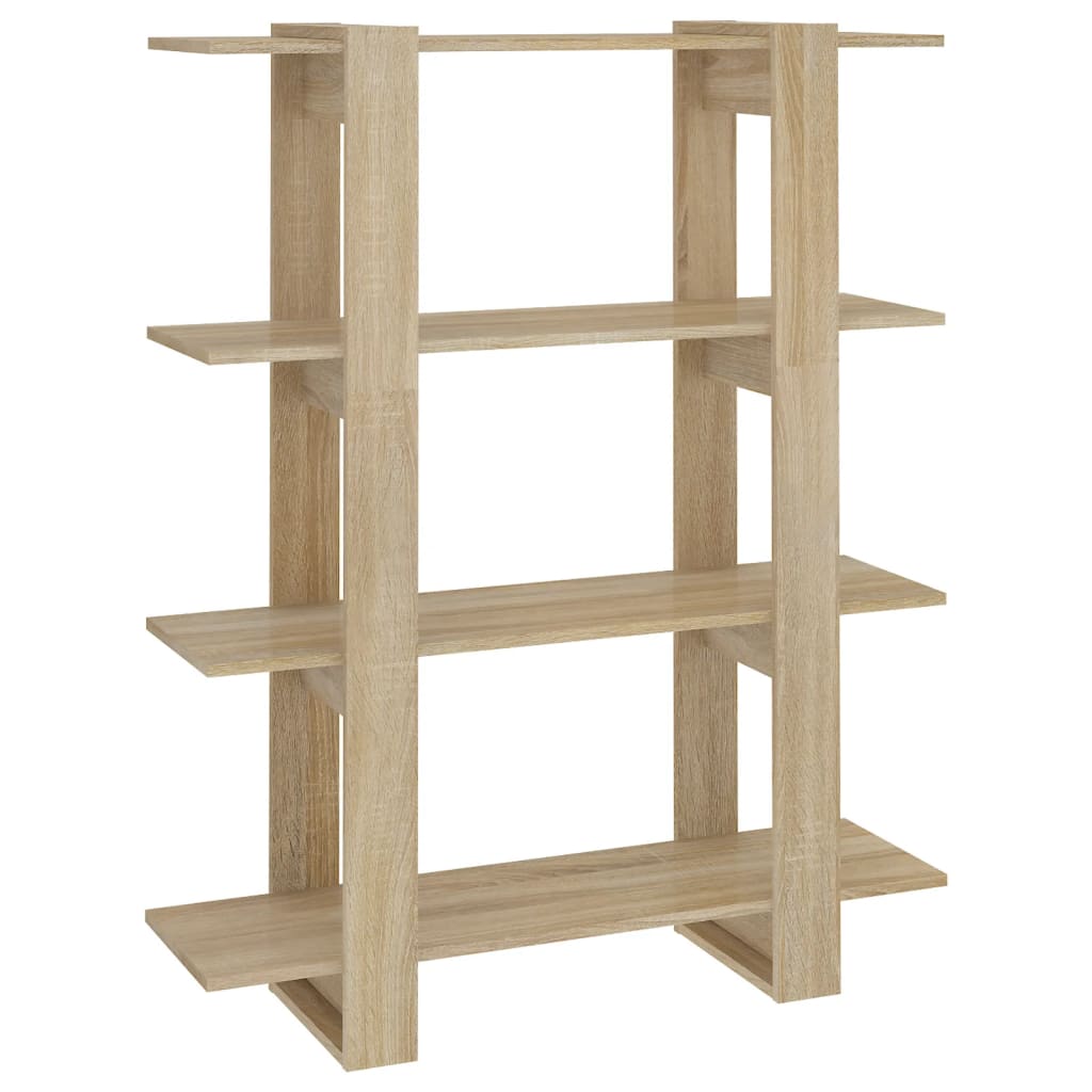 Bookshelf/Room Divider Sonoma Oak 100x30x123.5 cm