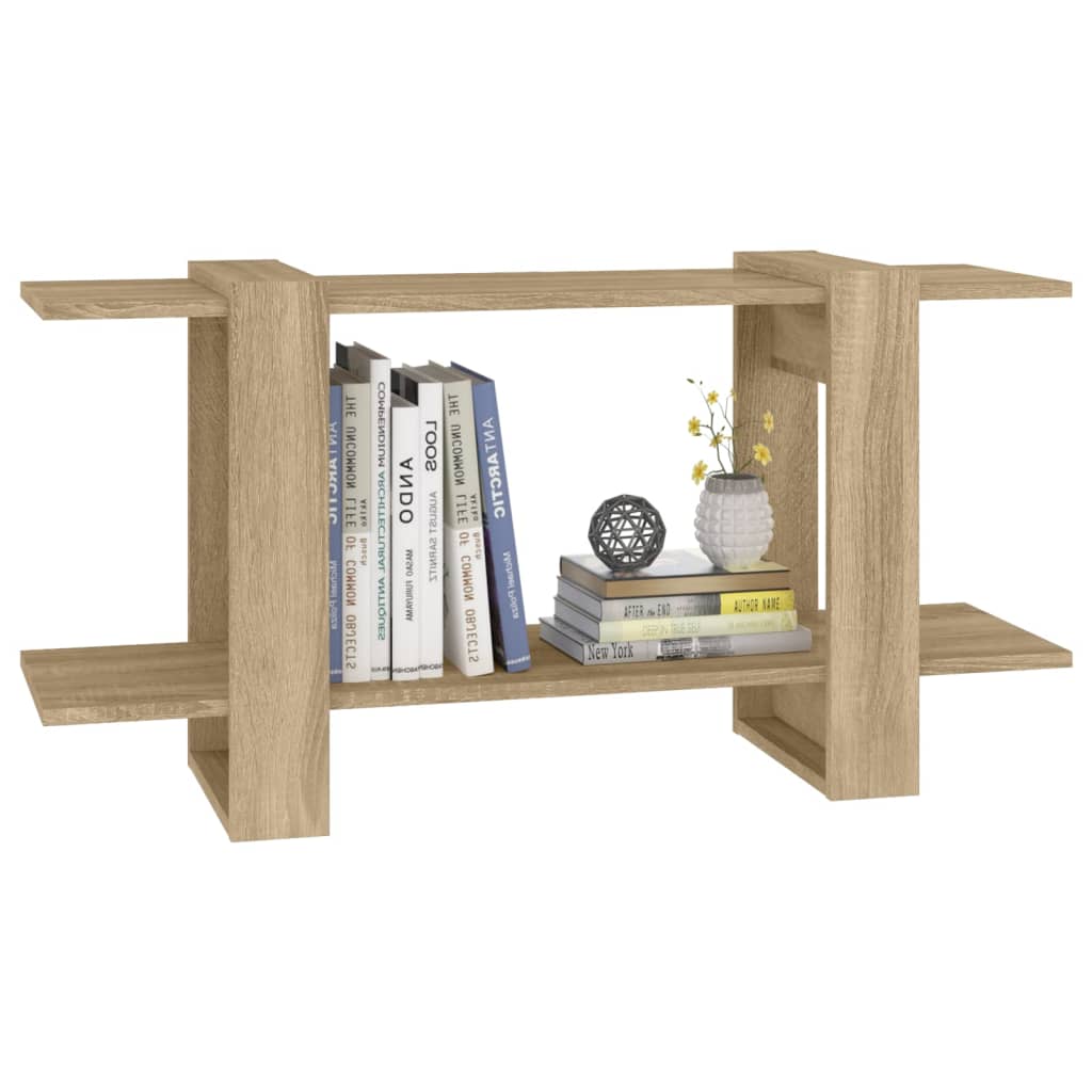 Bücherregal Sonoma-Eiche 100x30x51 cm Holzwerkstoff