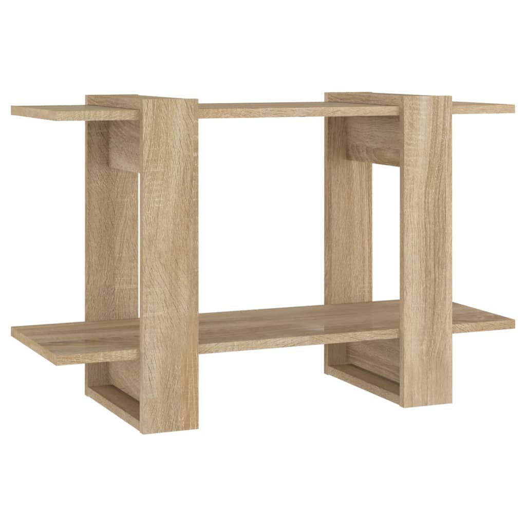 Bookshelf/Room Divider Sonoma Oak 80x30x51 cm