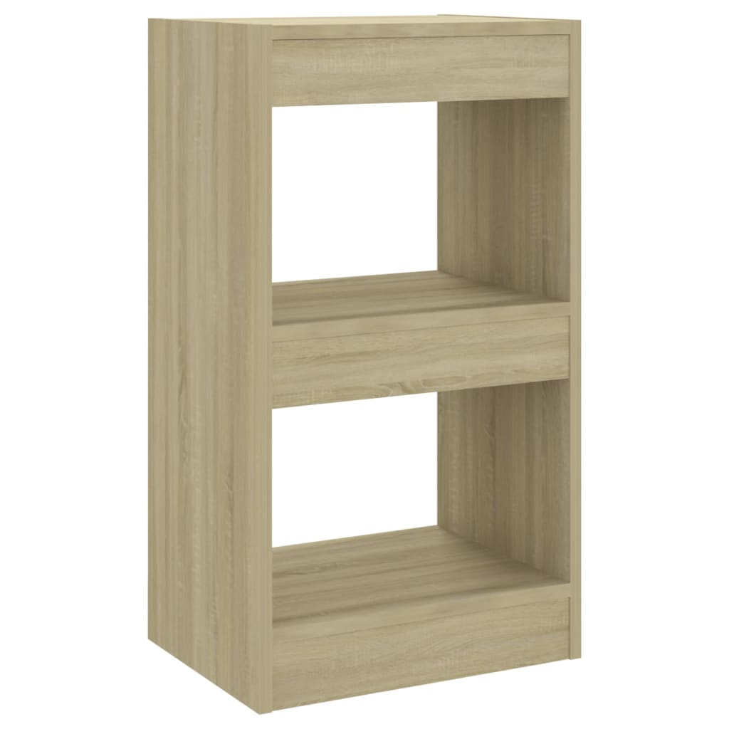 Bookshelf/Room Divider Sonoma Oak 40x30x72 cm