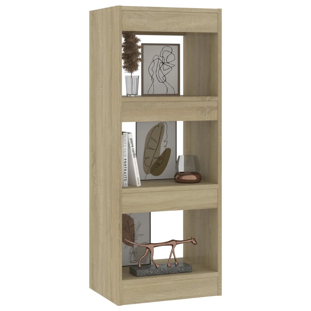 Bücherregal/Raumteiler Sonoma-Eiche 40x30x103 cm Holzwerkstoff