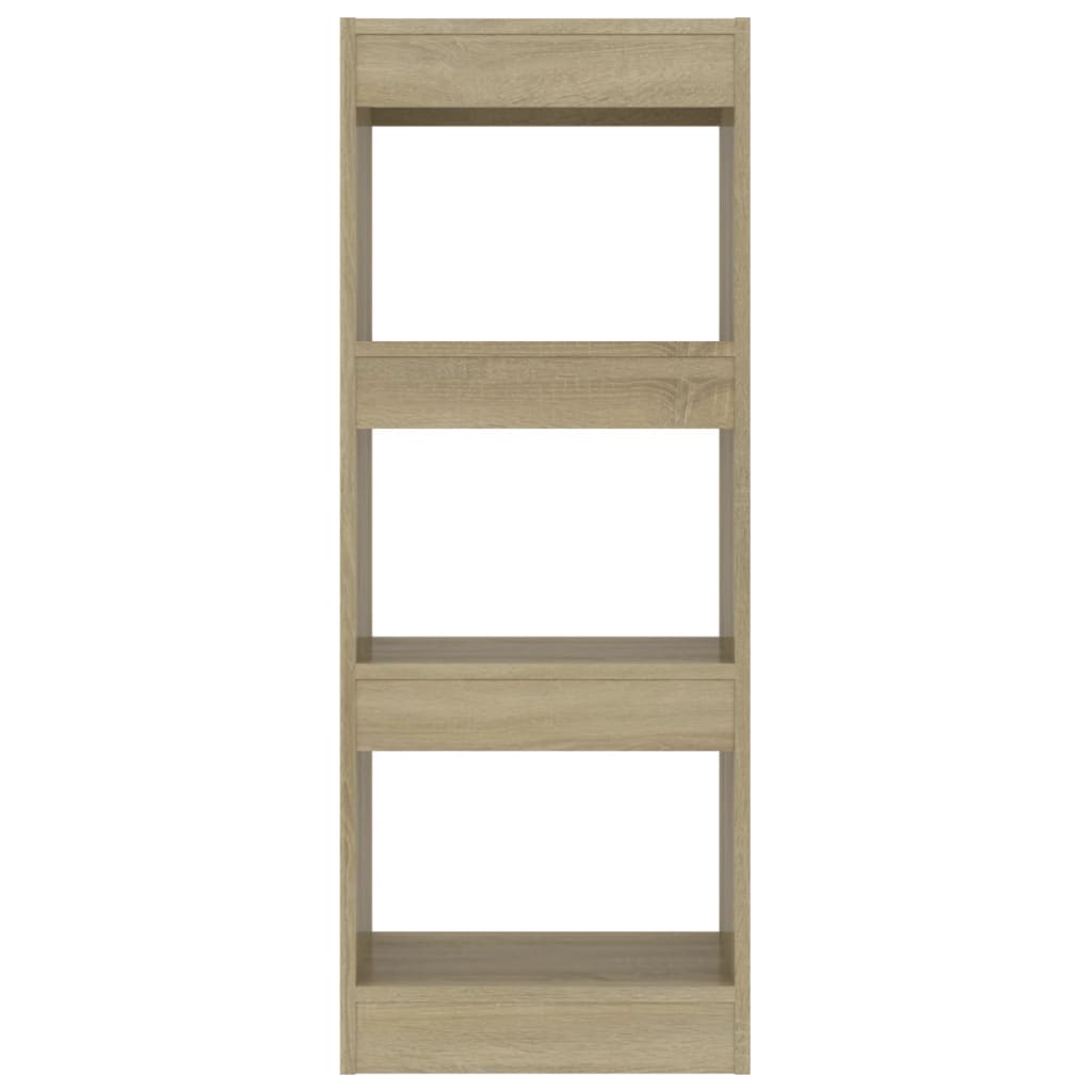 Bücherregal/Raumteiler Sonoma-Eiche 40x30x103 cm Holzwerkstoff