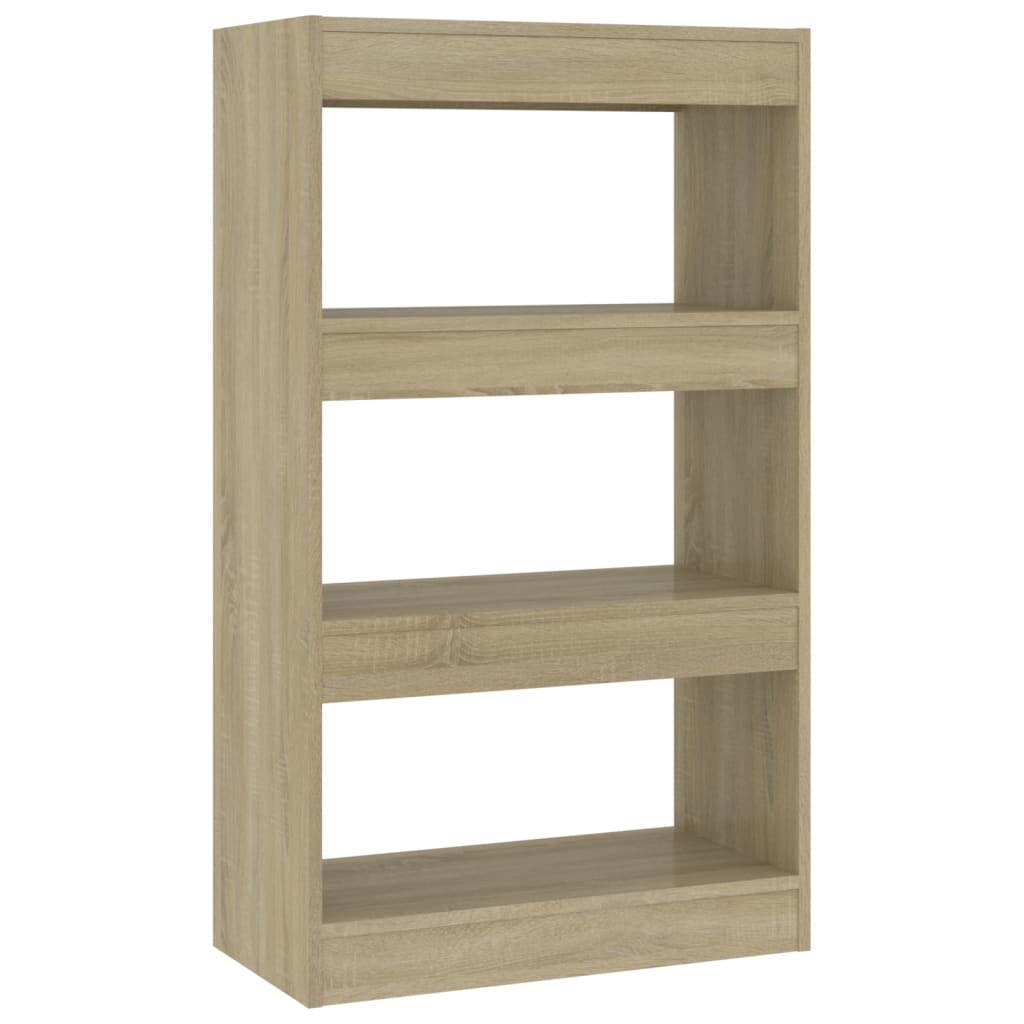 Bücherregal/Raumteiler Sonoma-Eiche 60x30x103 cm Holzwerkstoff