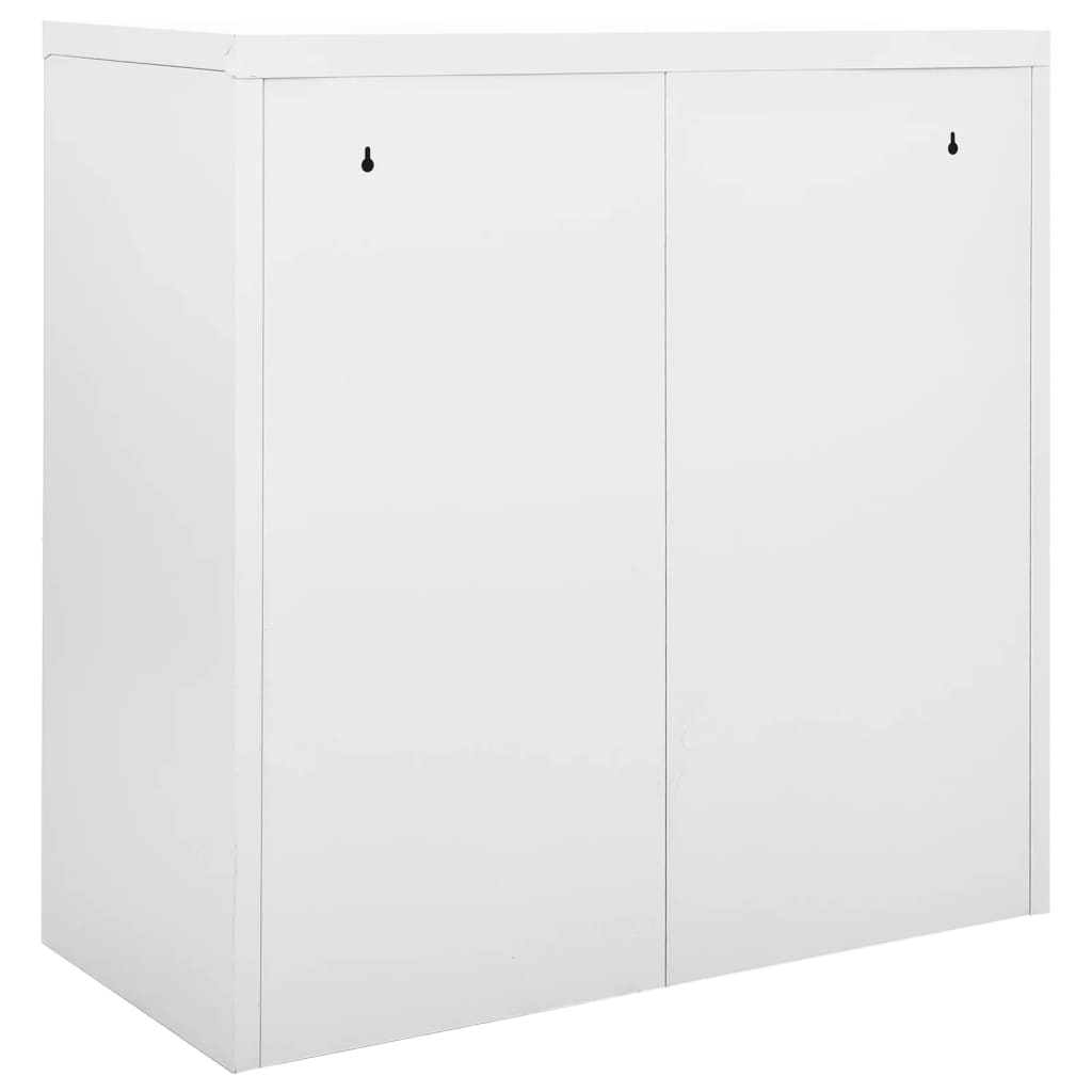 Schrank mit Schiebetür & Pflanzkasten Grau 90x40x113 cm Stahl