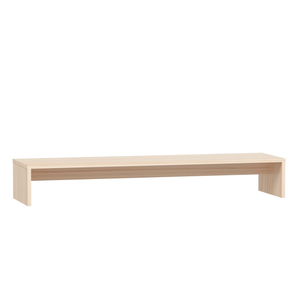 Monitor stand 100x27x15 cm solid pine wood