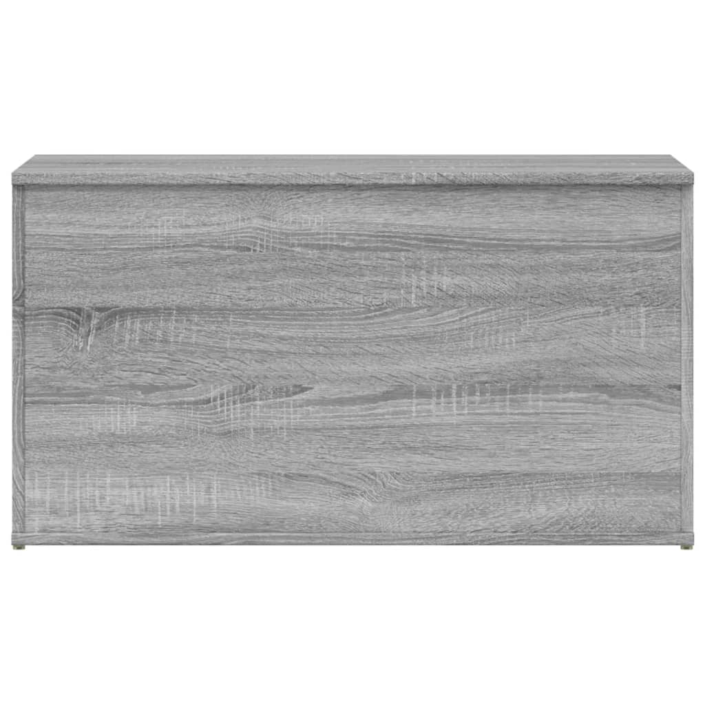 Storage Chest Grey Sonoma 84x42x46 cm Wood Material