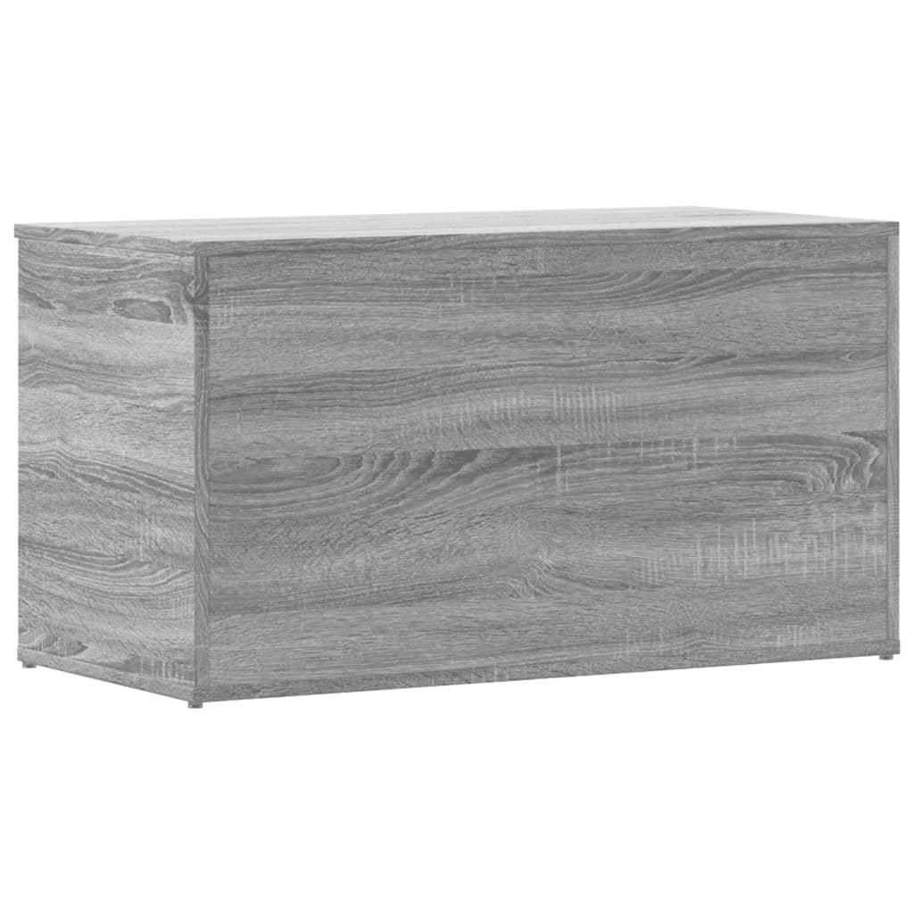 Storage Chest Grey Sonoma 84x42x46 cm Wood Material