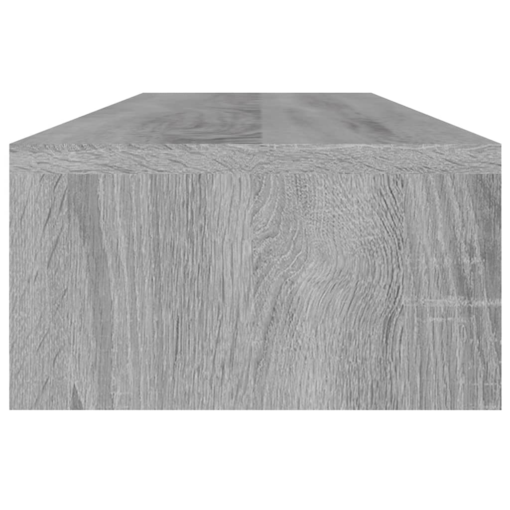 Monitor Stand Gray Sonoma 100x24x13 cm Wood Material