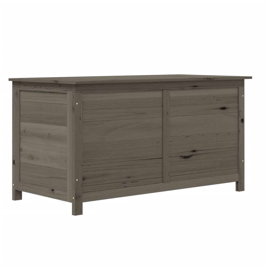 Outdoor-Kissenbox Anthrazit 100x50x56 cm Massivholz Tanne