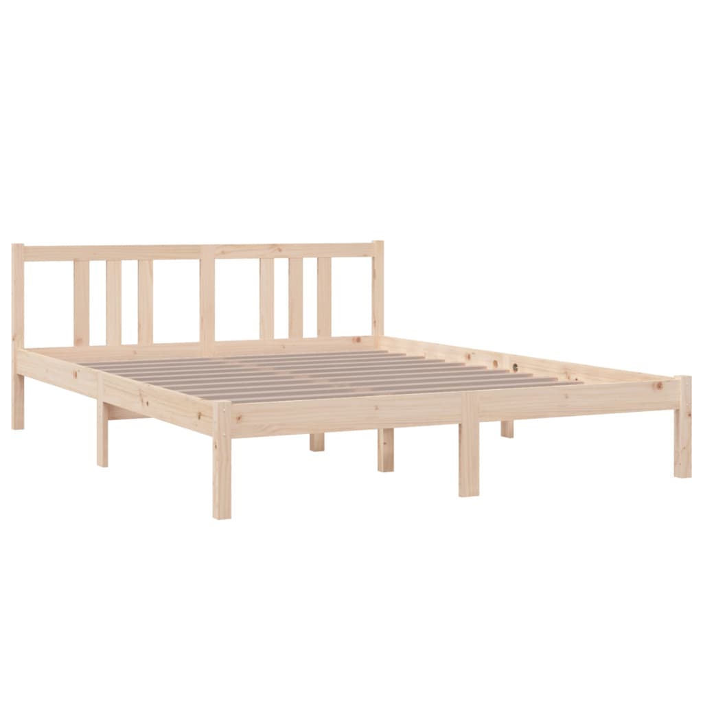 solid wood bed 150x200 cm