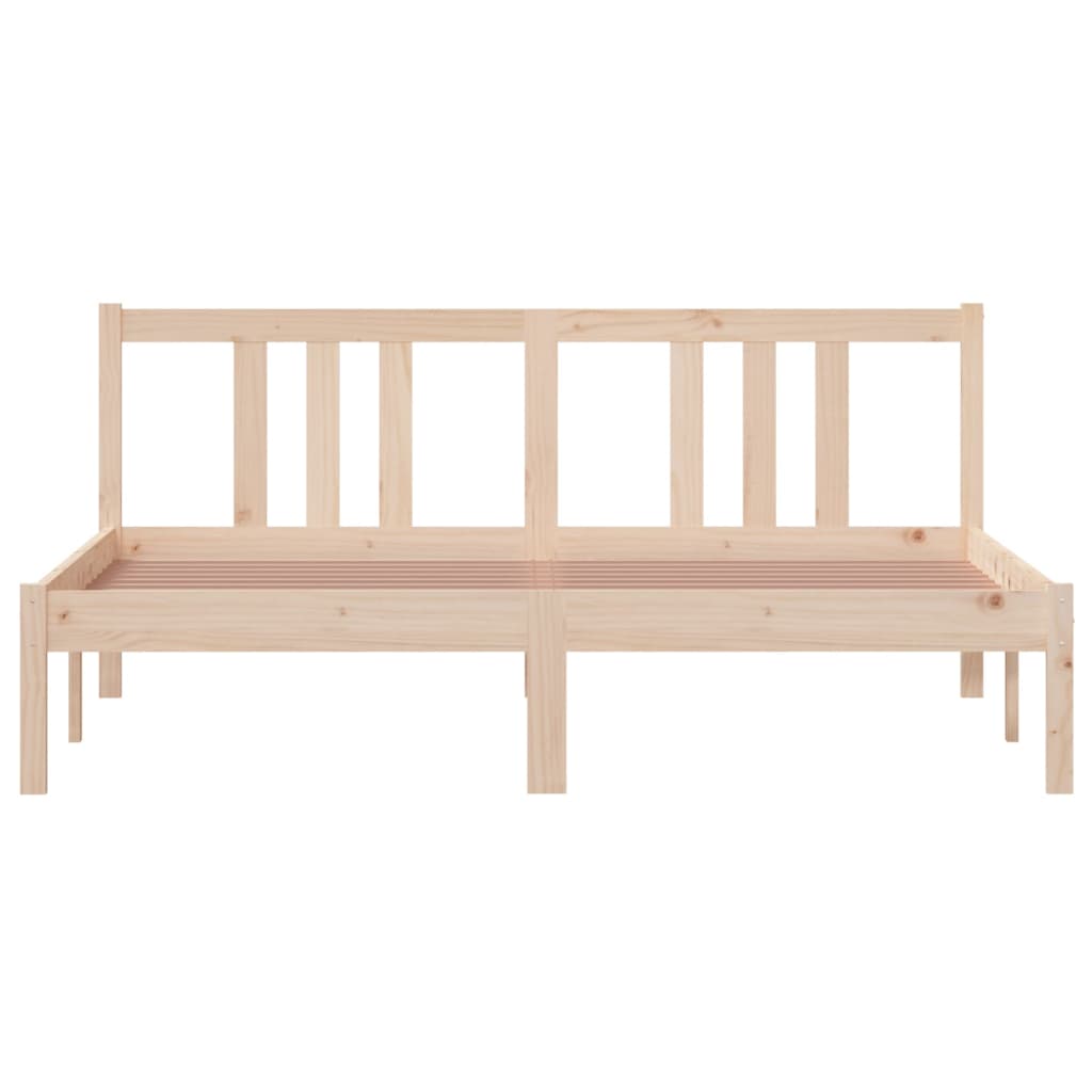 solid wood bed 150x200 cm