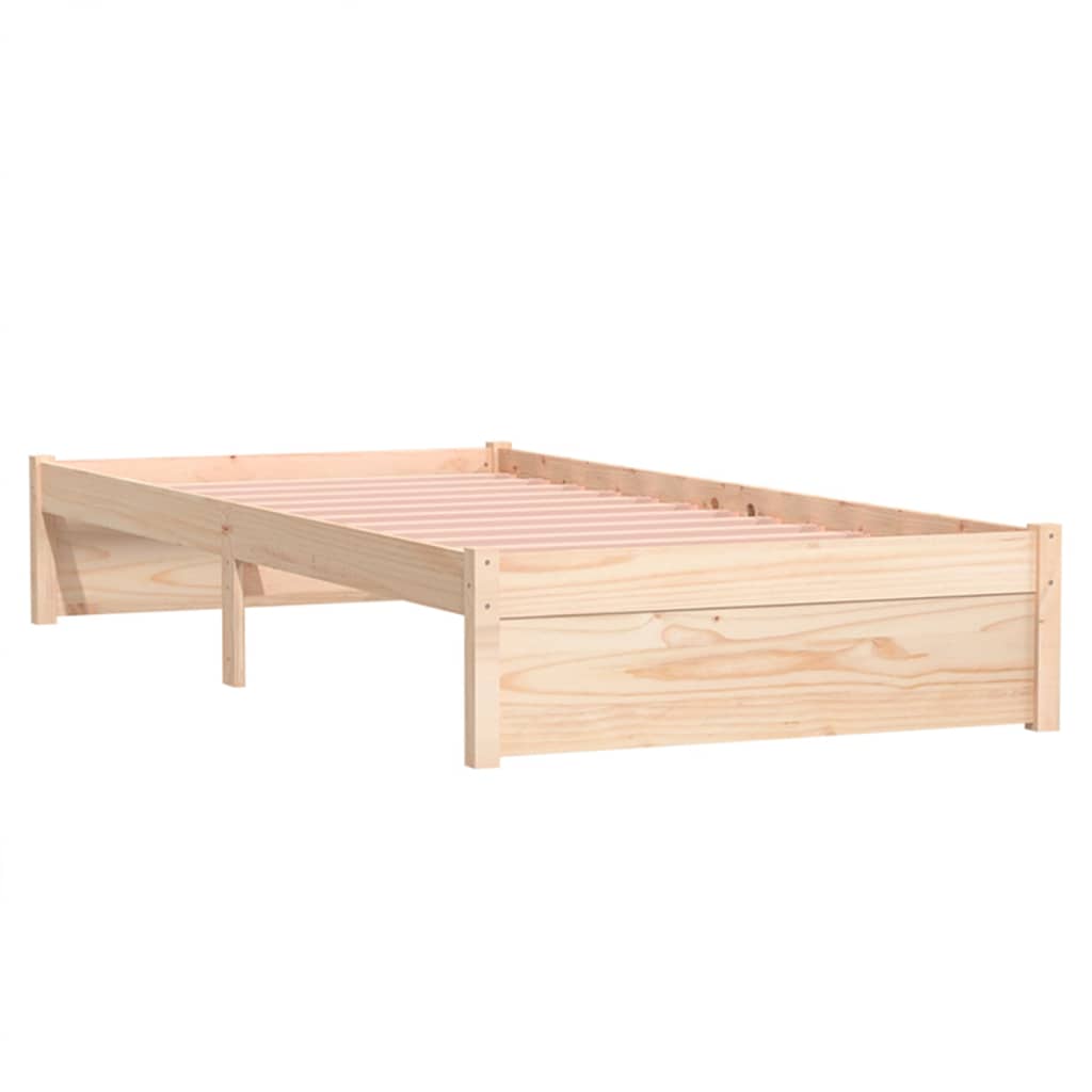 solid wood bed 90x200 cm