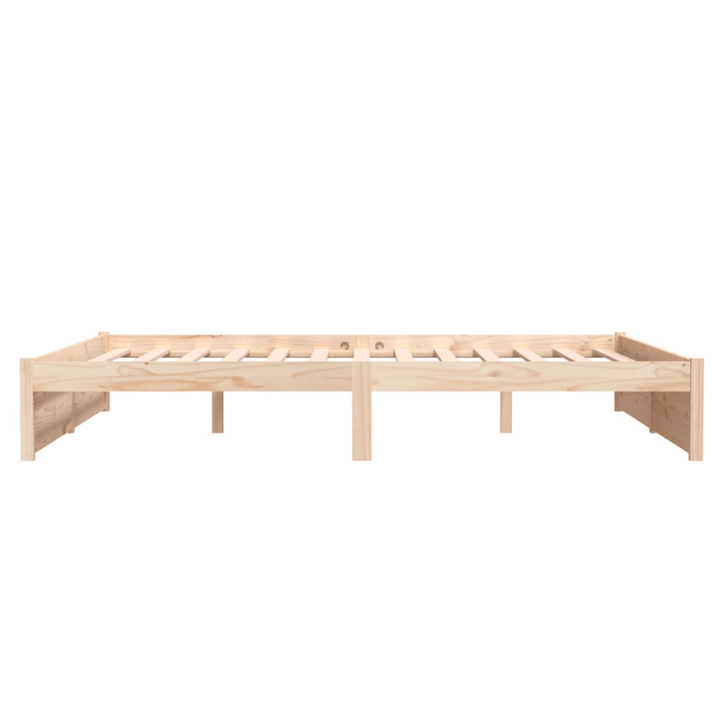 solid wood bed without mattress 160x200 cm