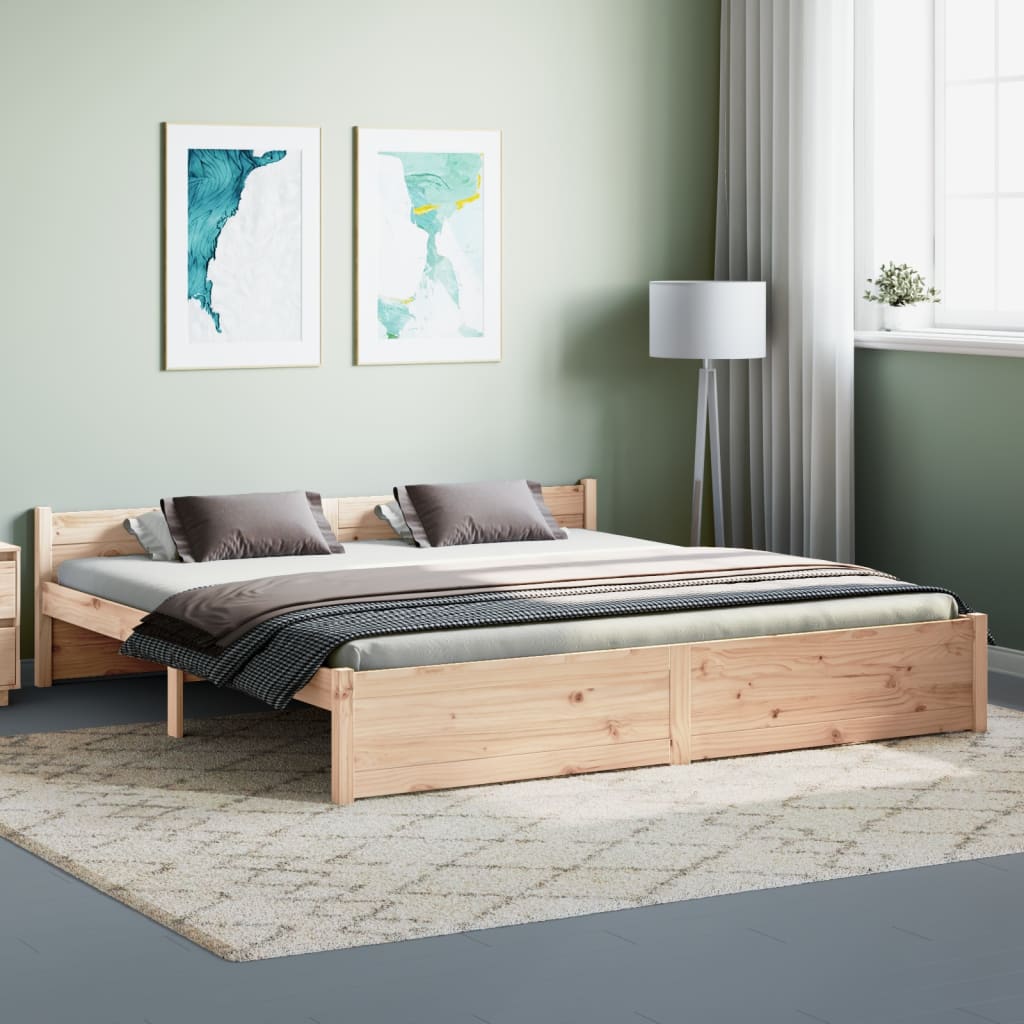 solid wood bed 180x200 cm