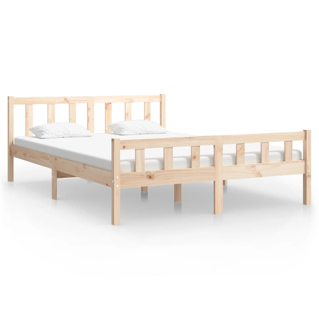 solid wood bed 150x200 cm