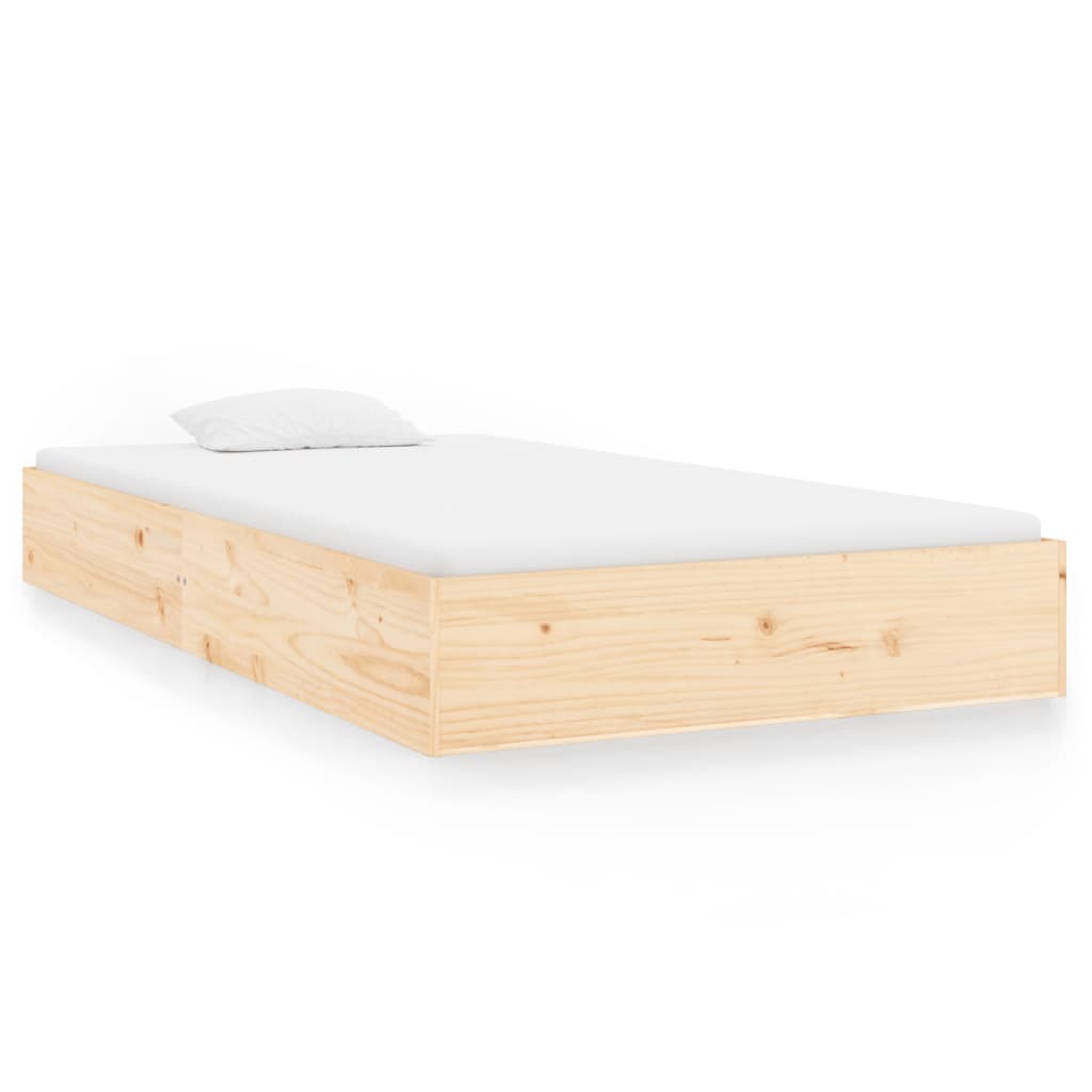 solid wood bed 100x200 cm