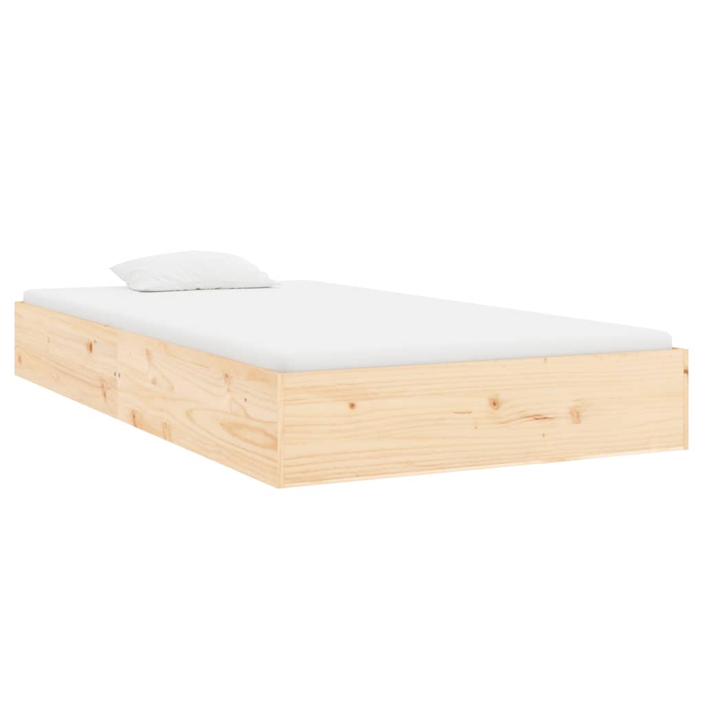 solid wood bed 100x200 cm