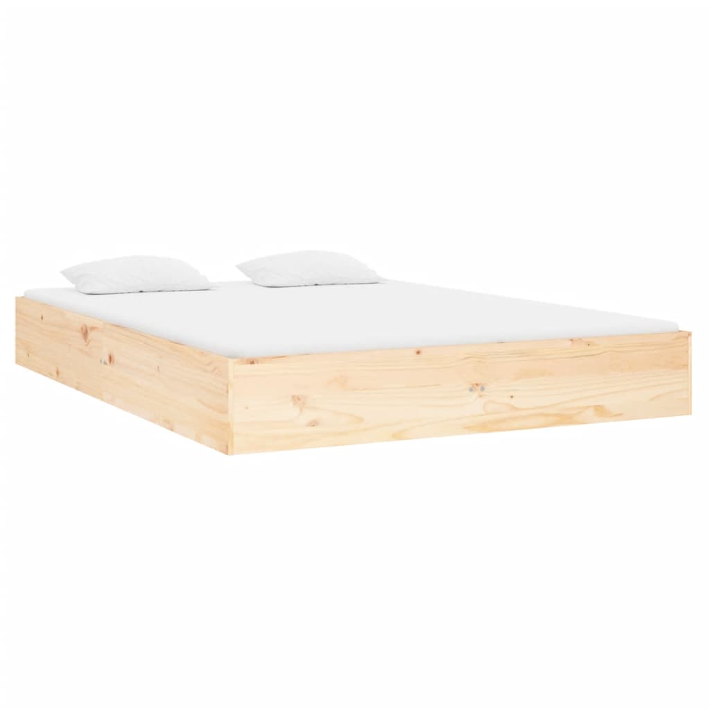 solid wood bed 120x190 cm