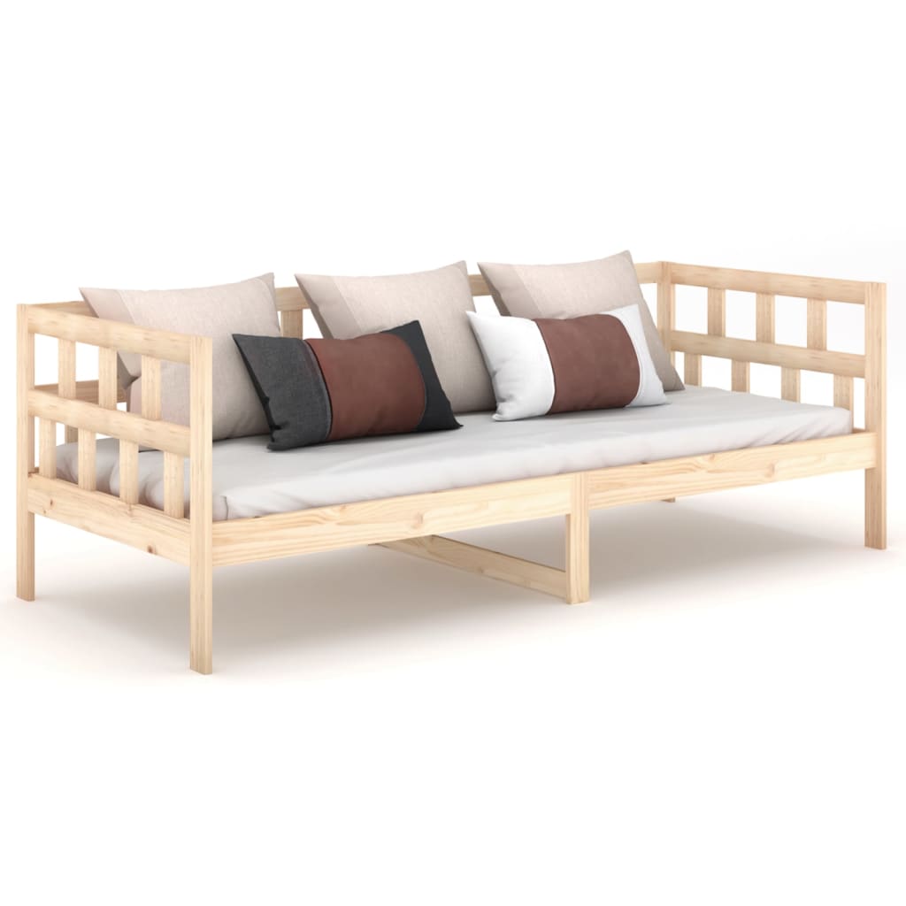 Daybed solid pine wood 90x200 cm