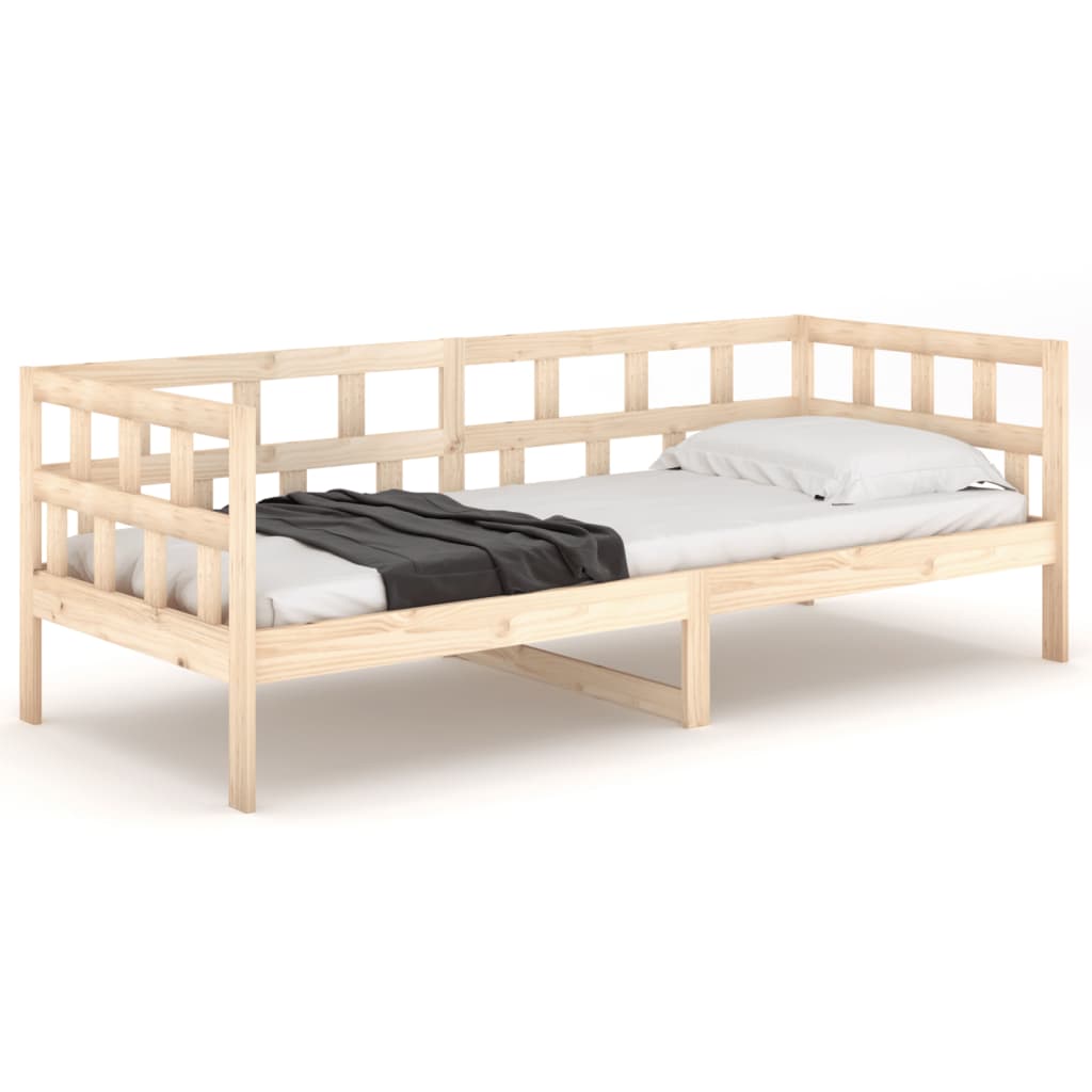 Daybed solid pine wood 90x200 cm