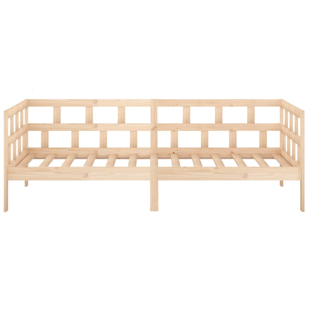 Daybed solid pine wood 90x200 cm