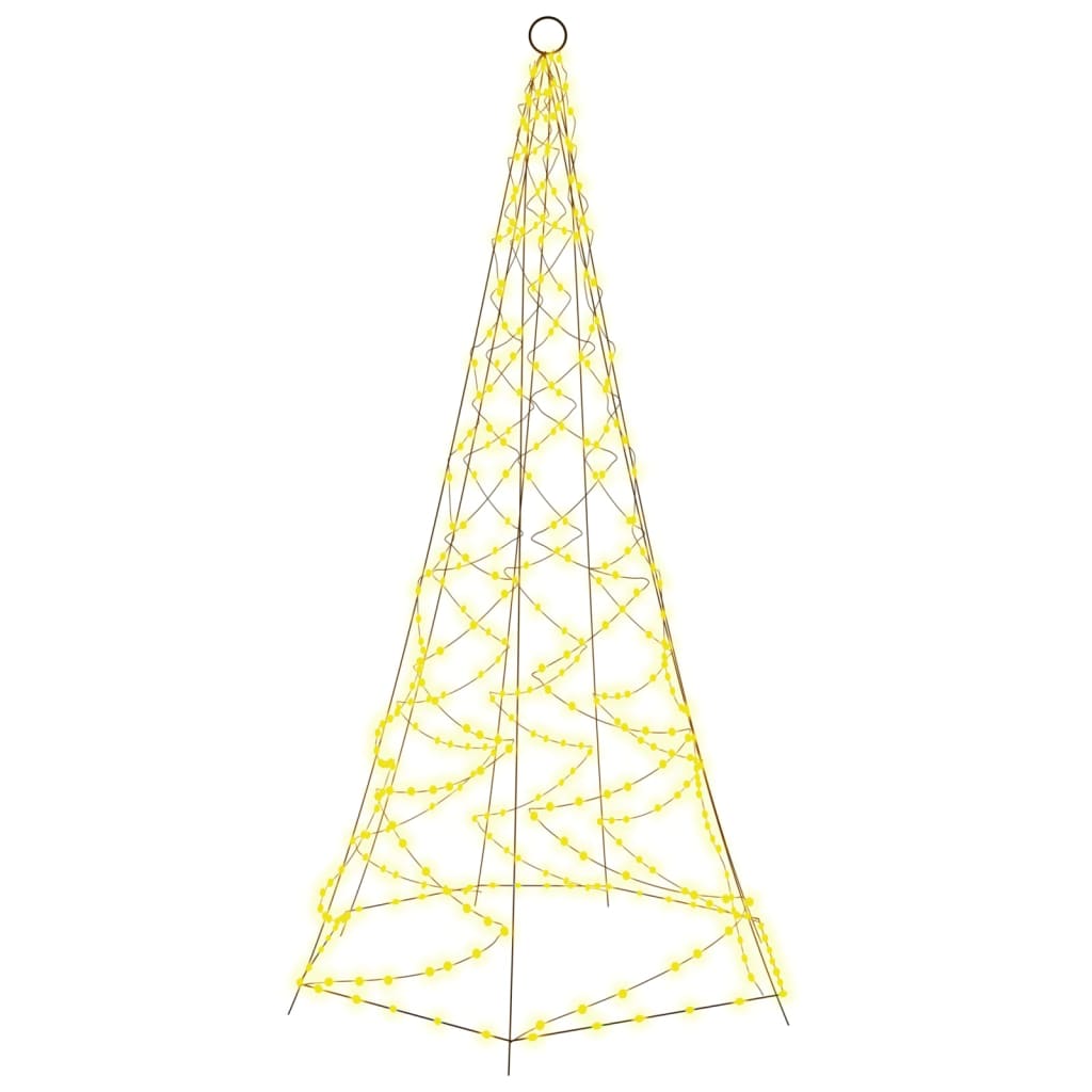 LED-Weihnachtsbaum Warmweiß 200 LEDs 180 cm