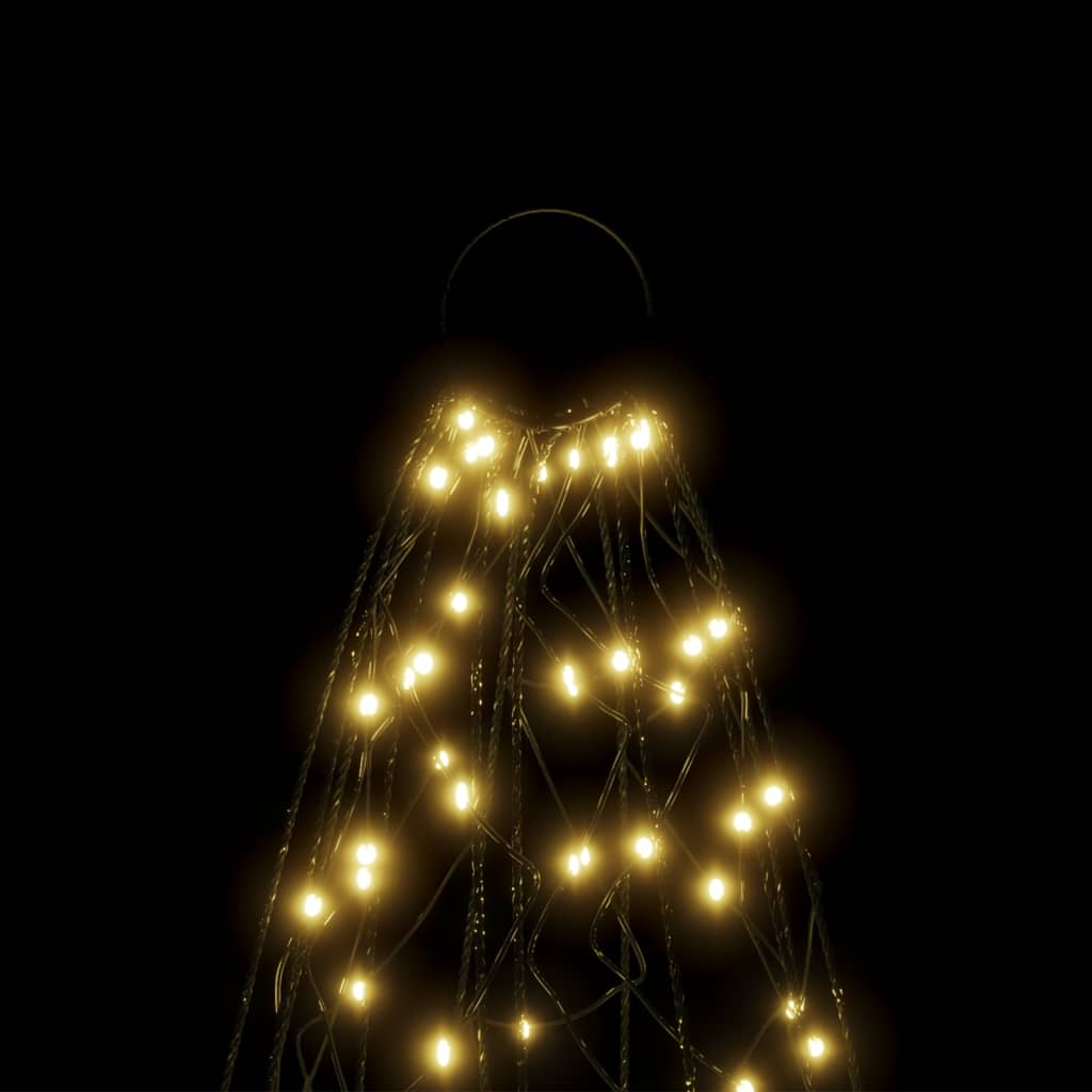 LED-Weihnachtsbaum Warmweiß 200 LEDs 180 cm