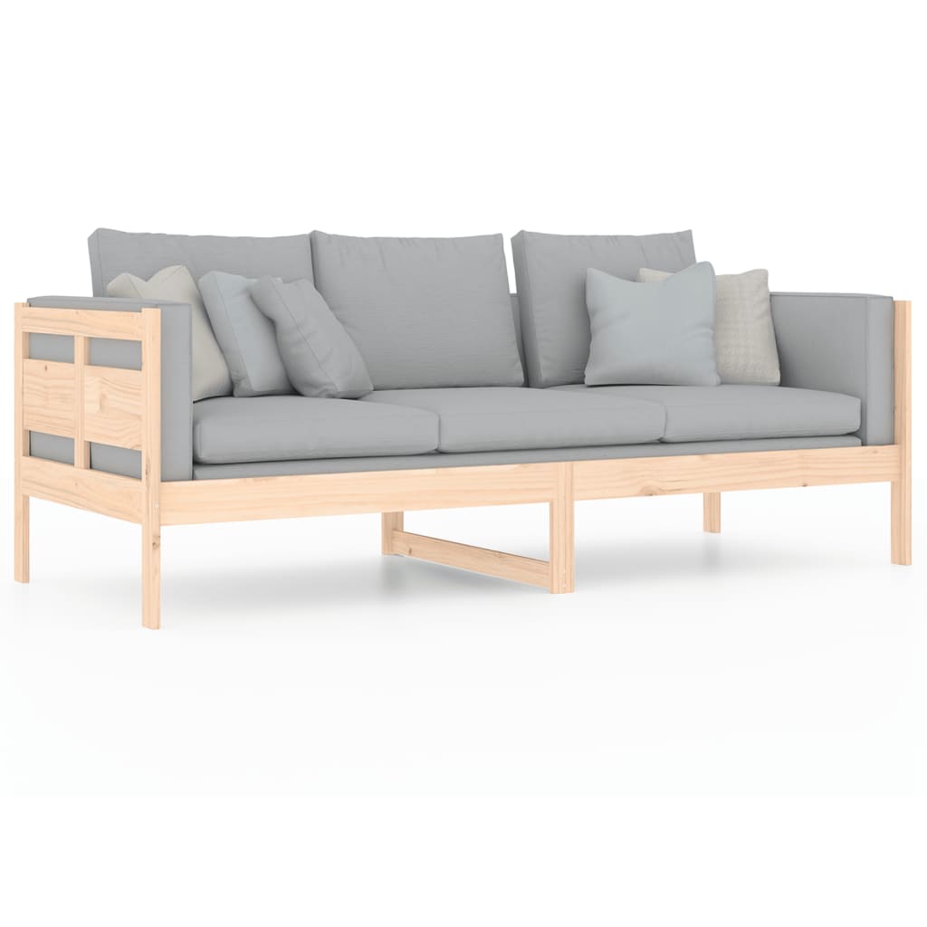 Daybed solid pine wood 80x200 cm