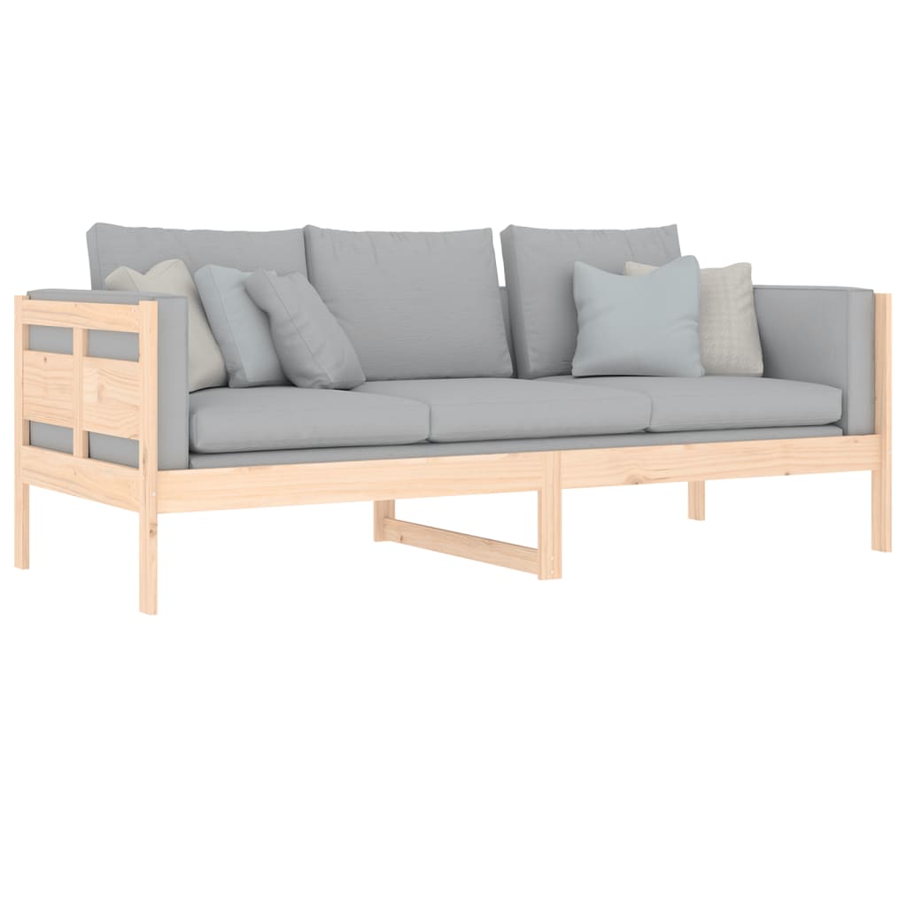 Daybed solid pine wood 80x200 cm