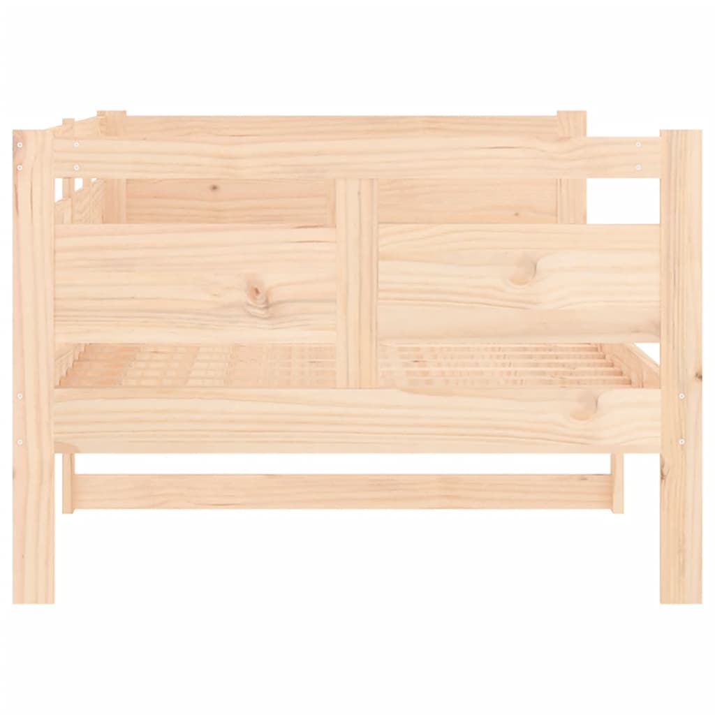 Daybed solid pine wood 90x190 cm