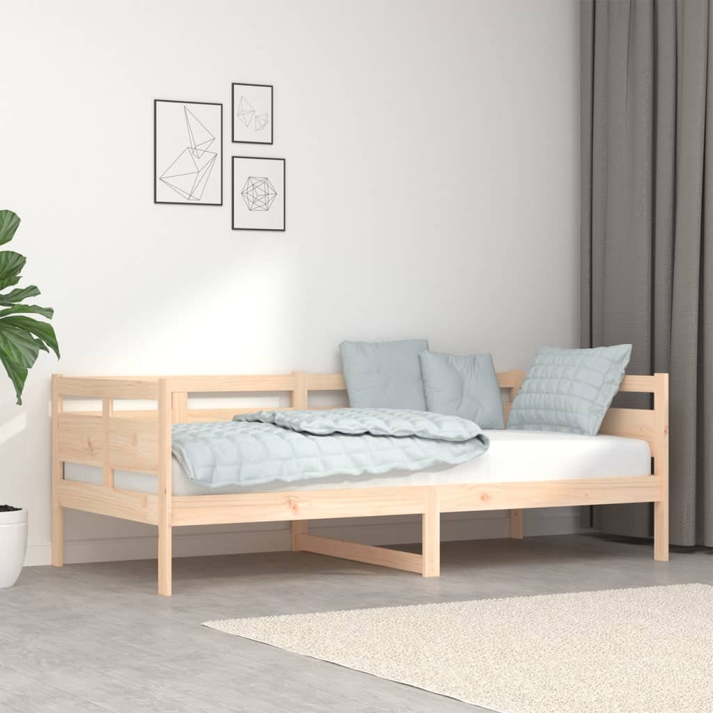 Daybed solid pine wood 90x190 cm