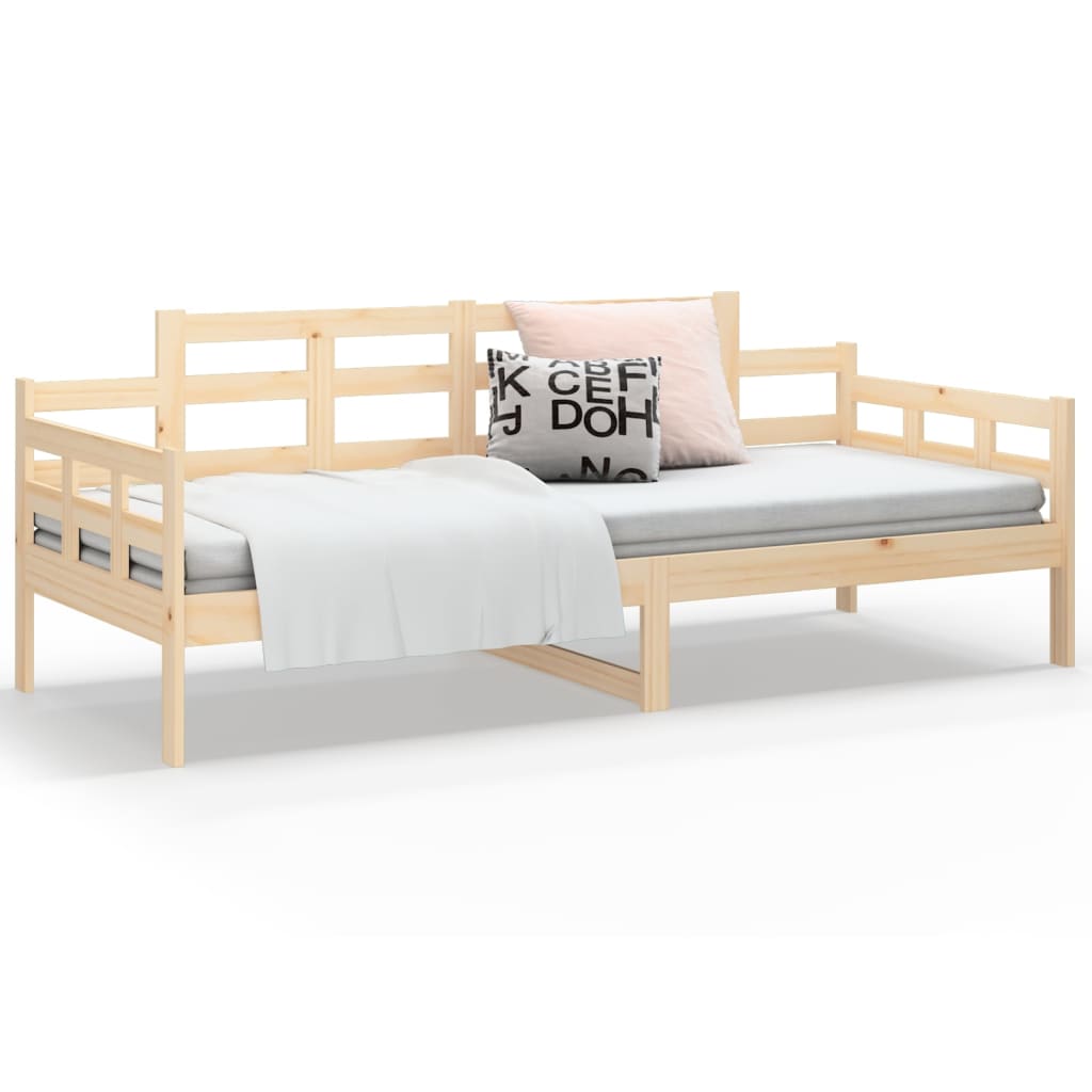 Daybed solid pine wood 90x200 cm