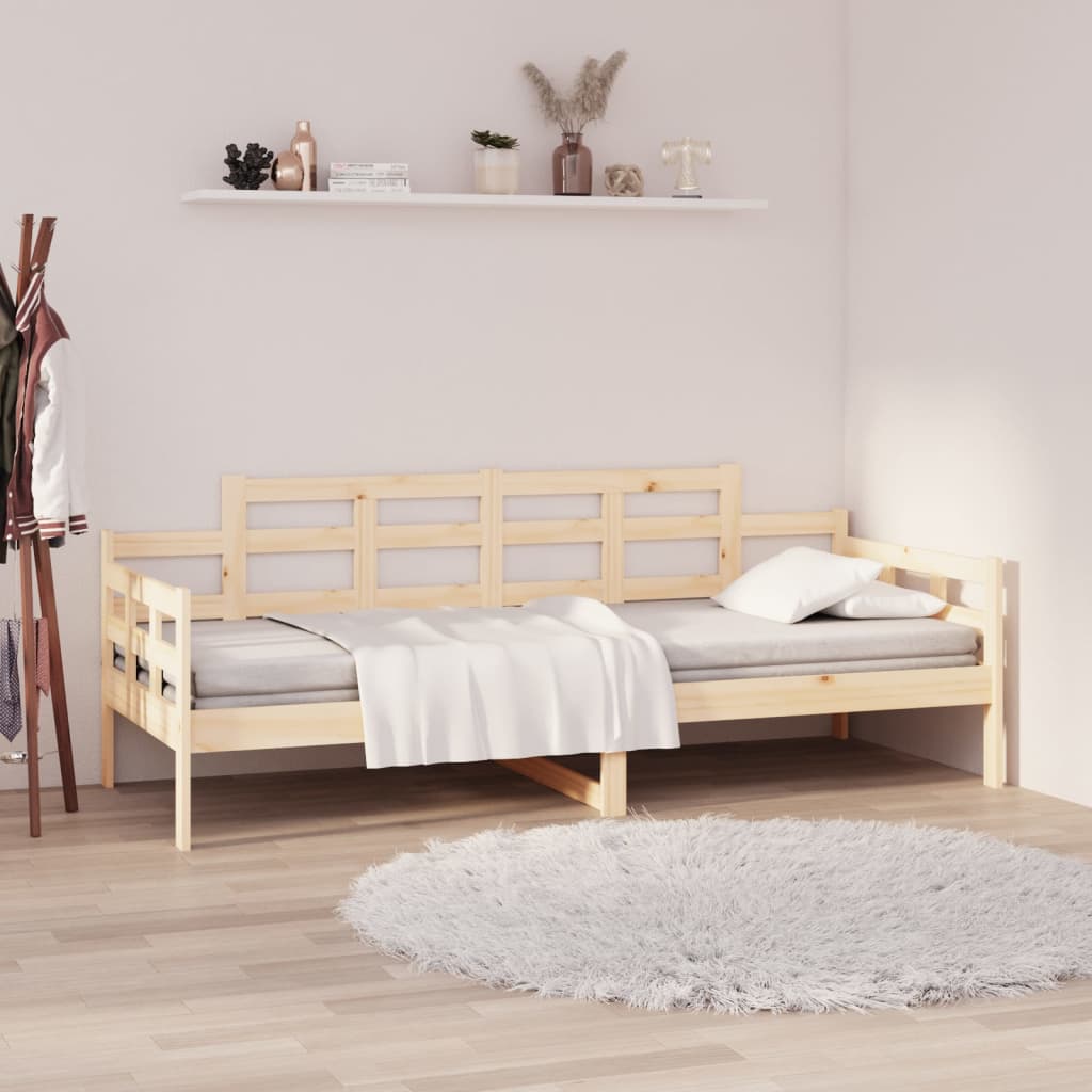 Daybed solid pine wood 90x200 cm