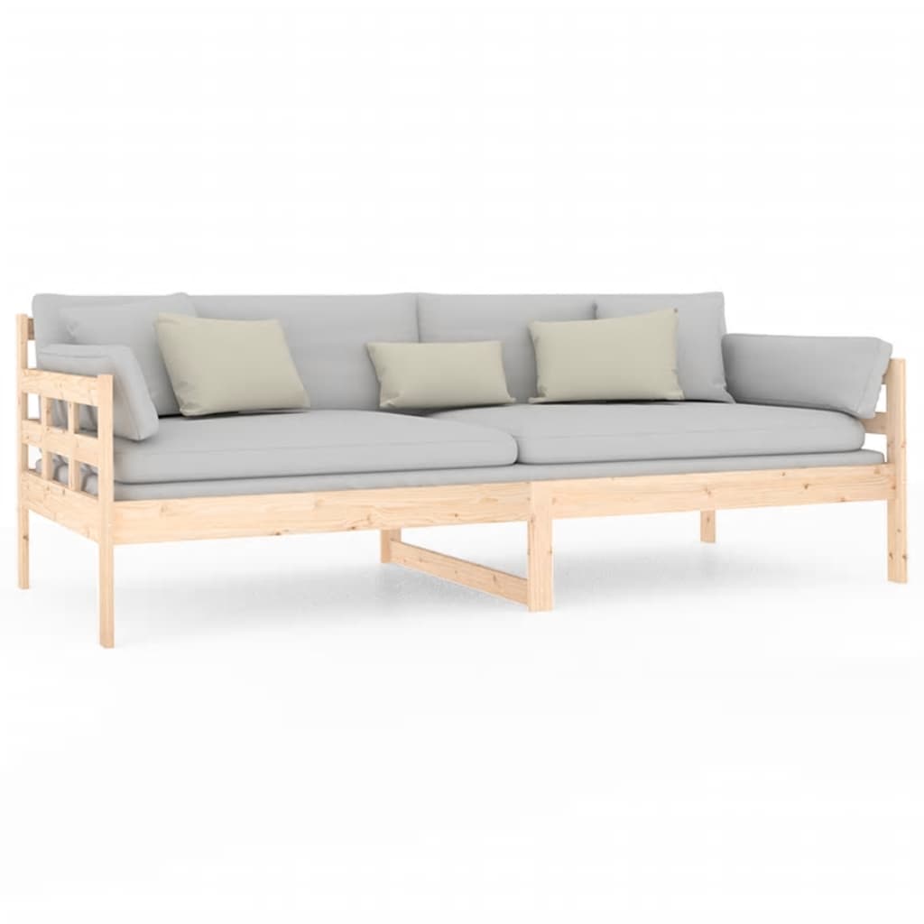 Daybed solid pine wood 90x200 cm