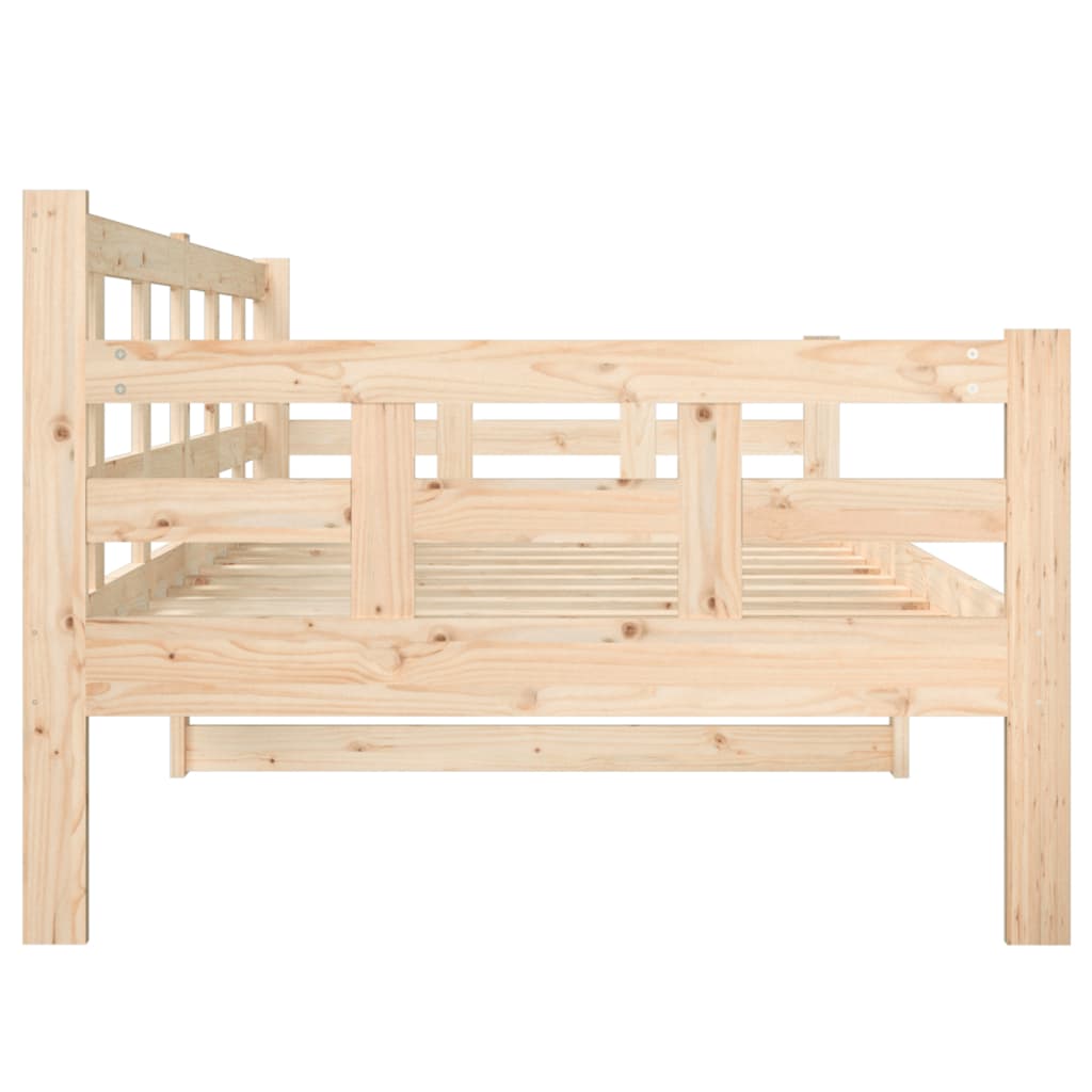 Daybed solid pine wood 90x200 cm