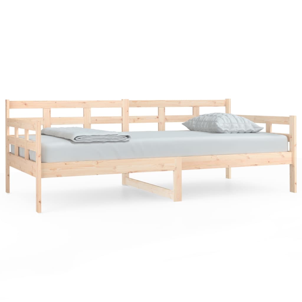 Daybed solid pine wood 90x190 cm