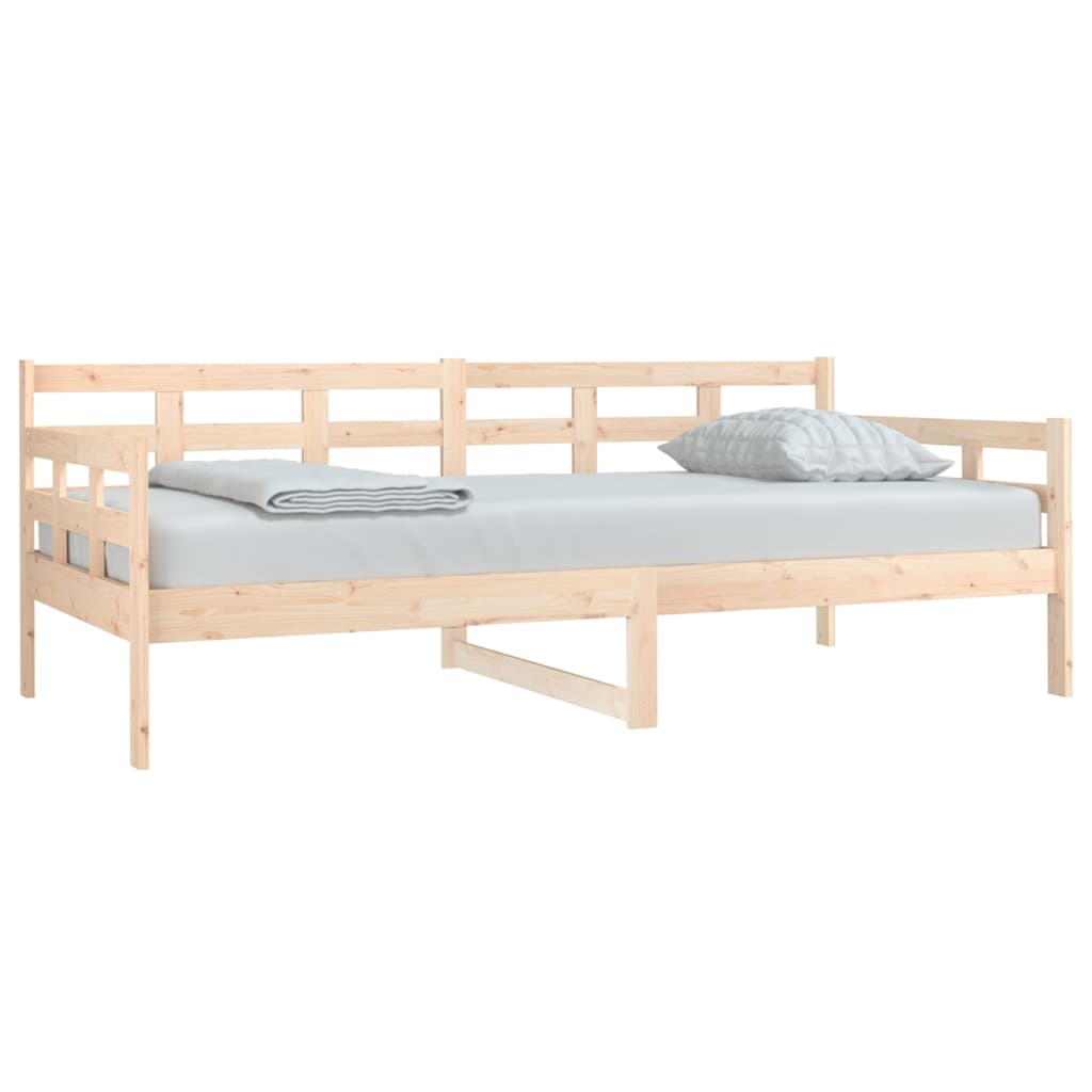 Daybed solid pine wood 90x190 cm