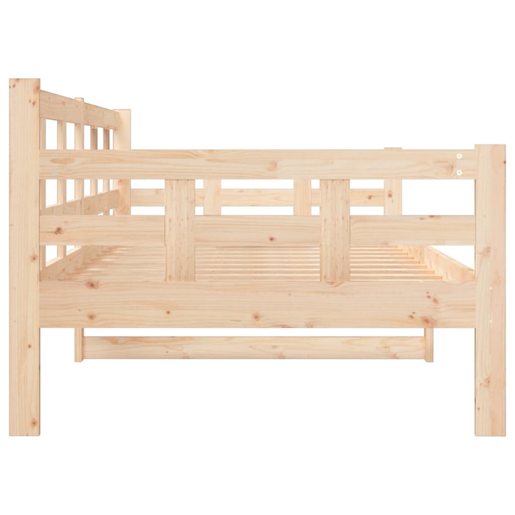 Daybed solid pine wood 90x190 cm