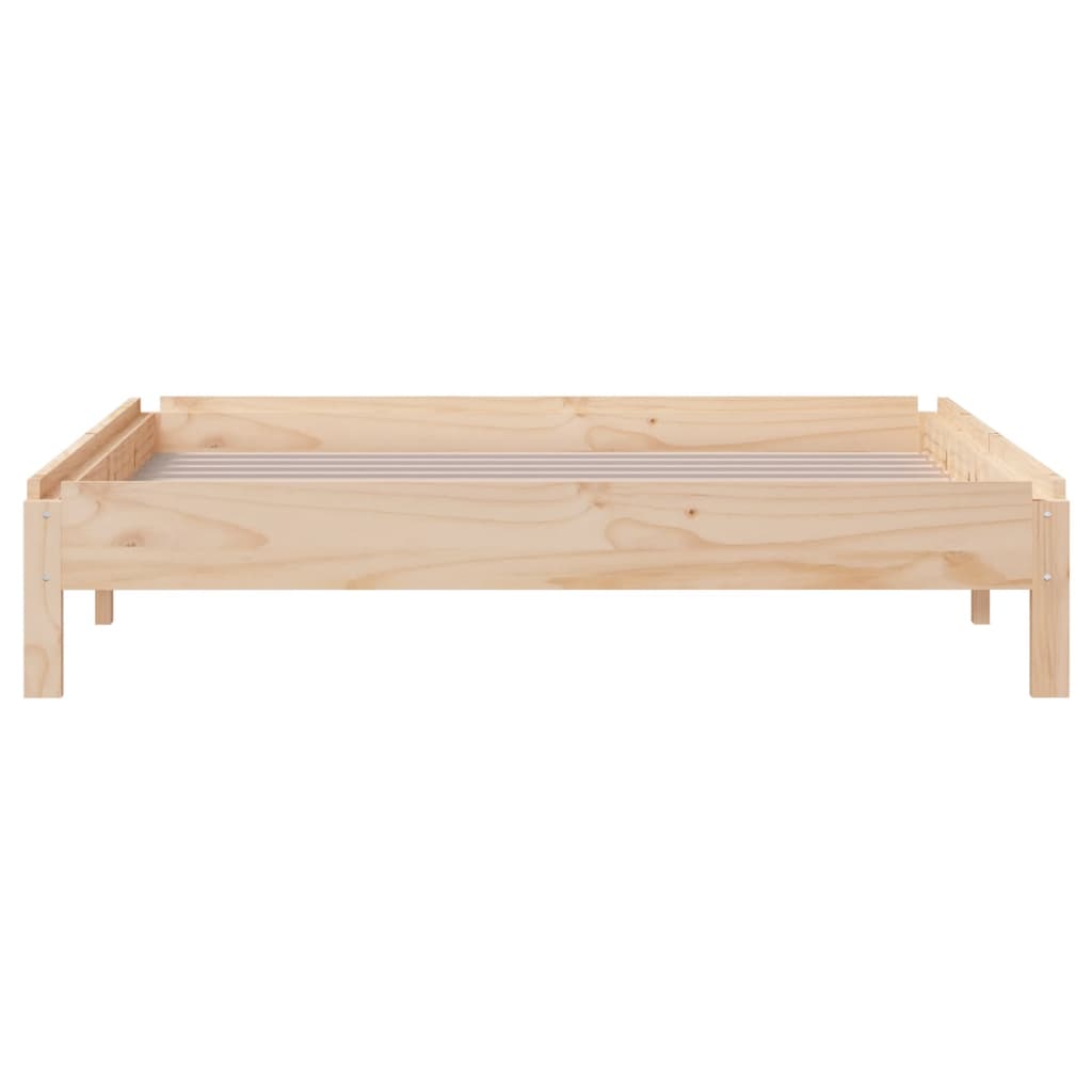 Stacking bed 90x200 cm solid pine wood