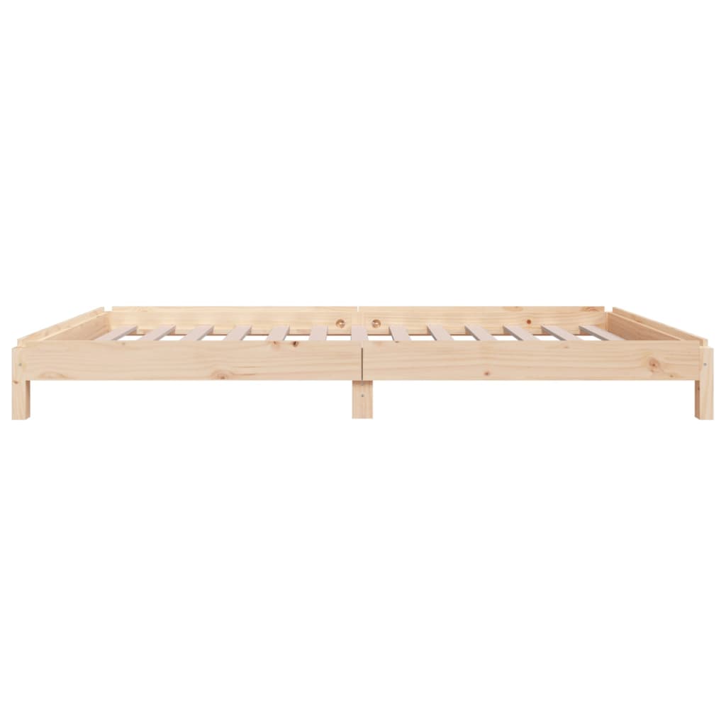 Stacking bed 90x190 cm solid pine wood