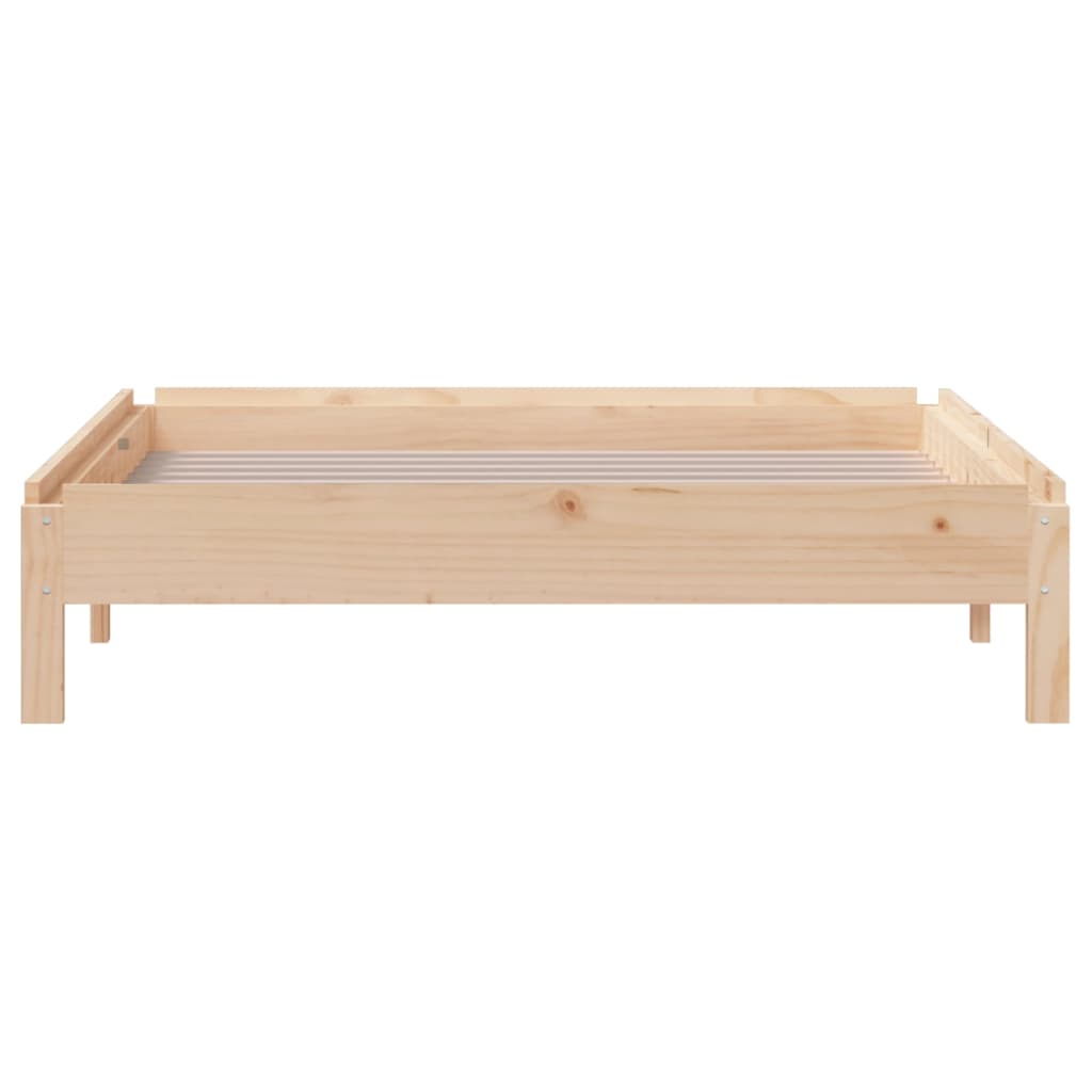 Stacking bed 75x190 cm solid pine wood