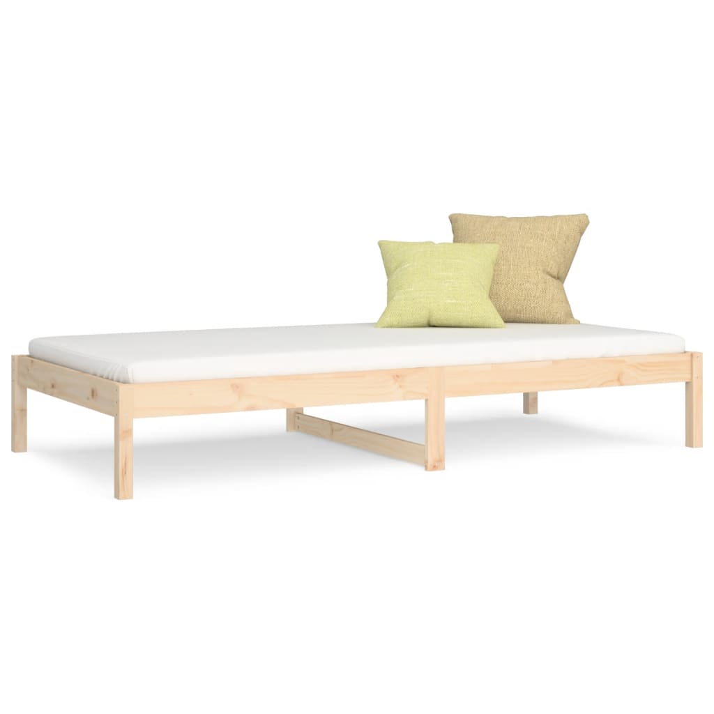 Daybed without mattress 90x200 cm solid pine wood