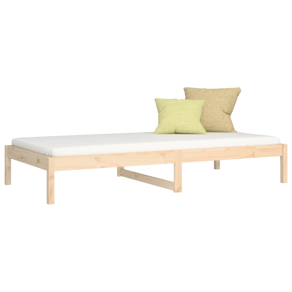 Daybed without mattress 90x200 cm solid pine wood