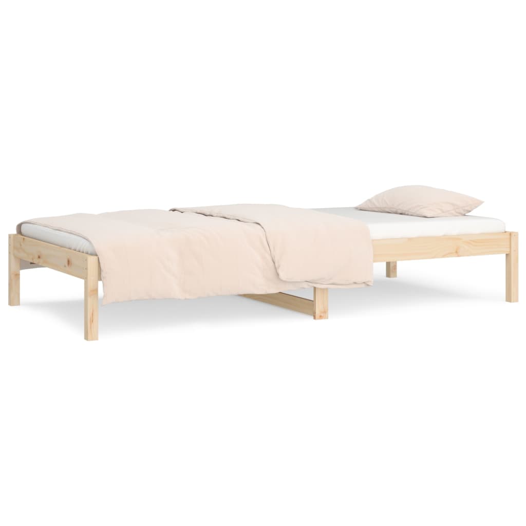 Daybed without mattress 90x200 cm solid pine wood