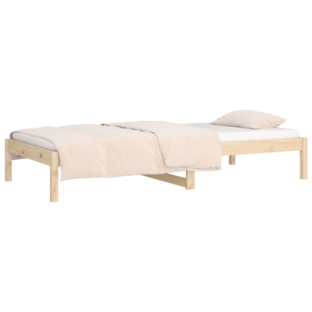 Daybed without mattress 90x200 cm solid pine wood