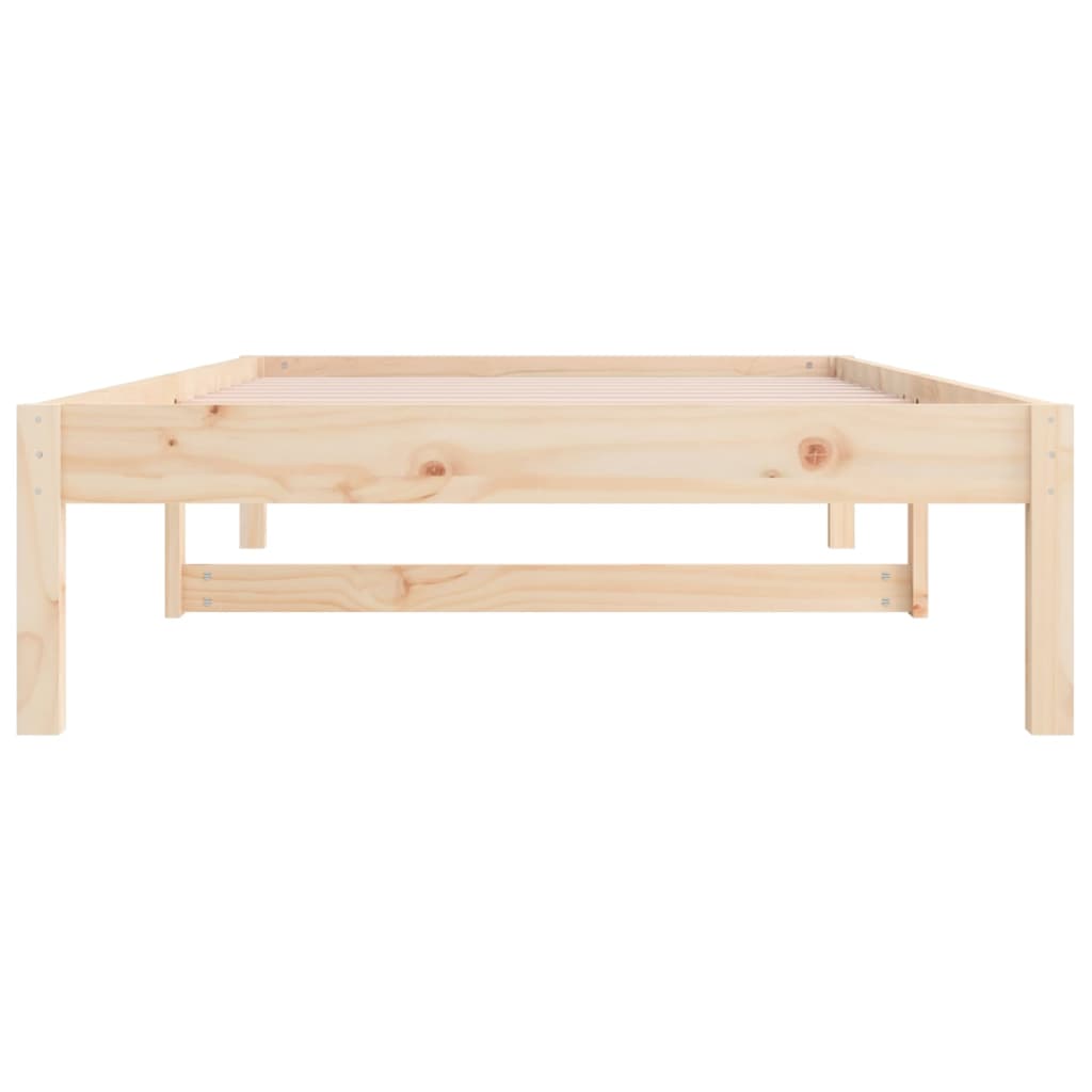 Daybed without mattress 90x200 cm solid pine wood