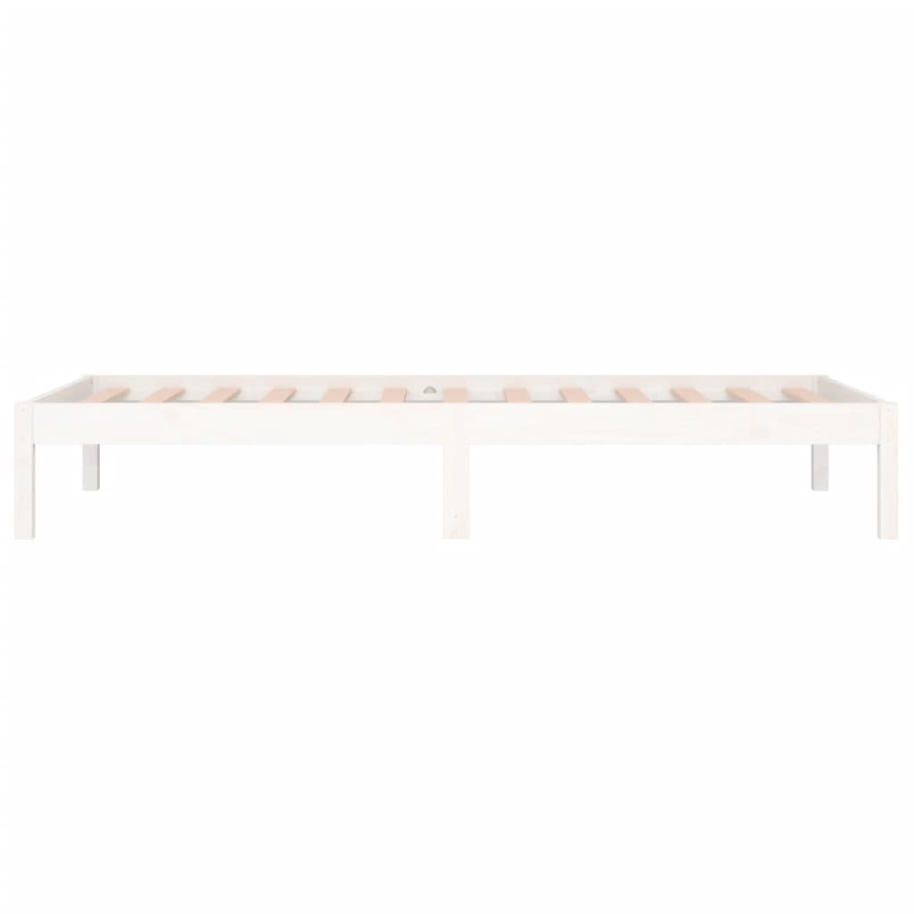 Daybed White 90x190 cm Solid Pine Wood