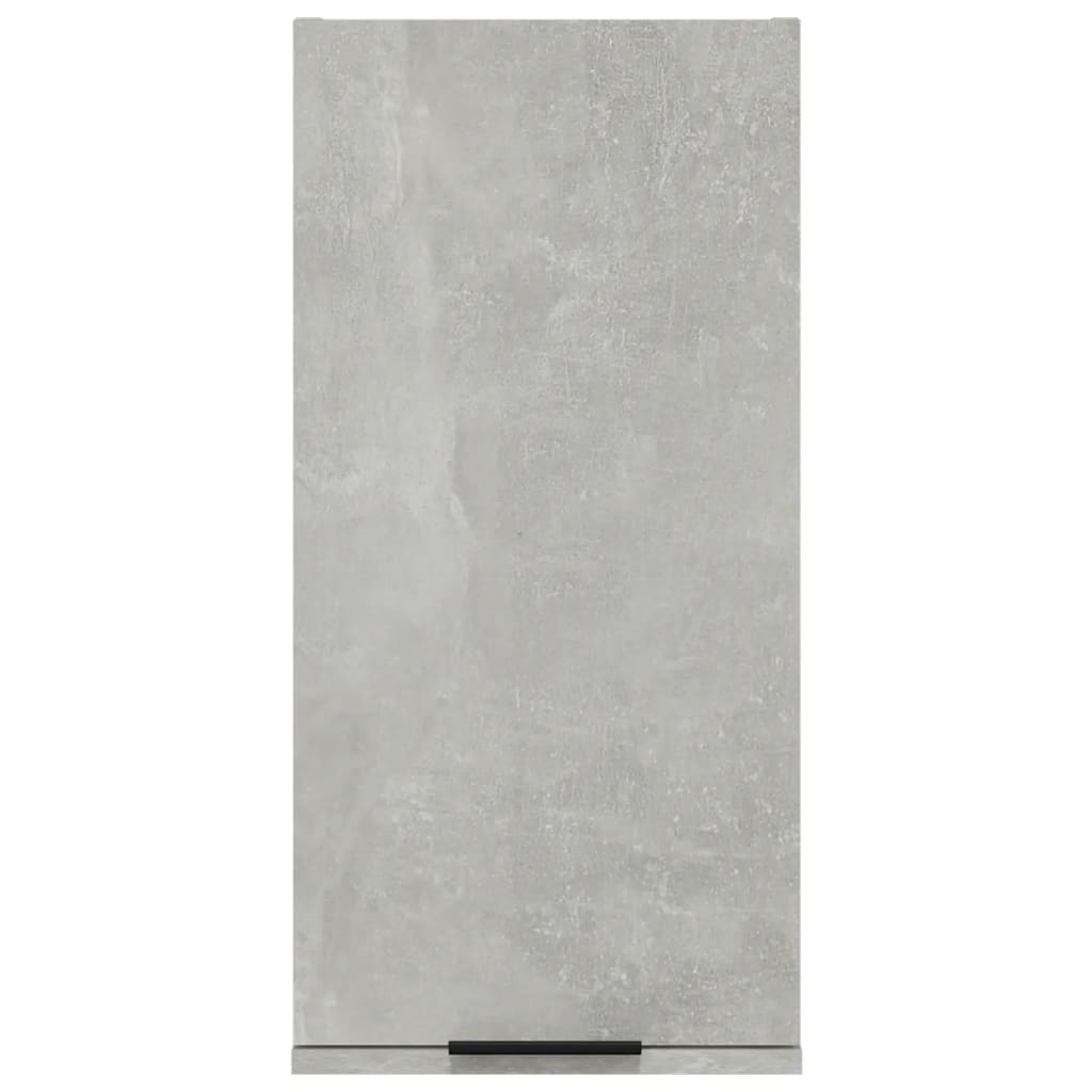 Wall bathroom cabinet concrete gray 32x20x67 cm